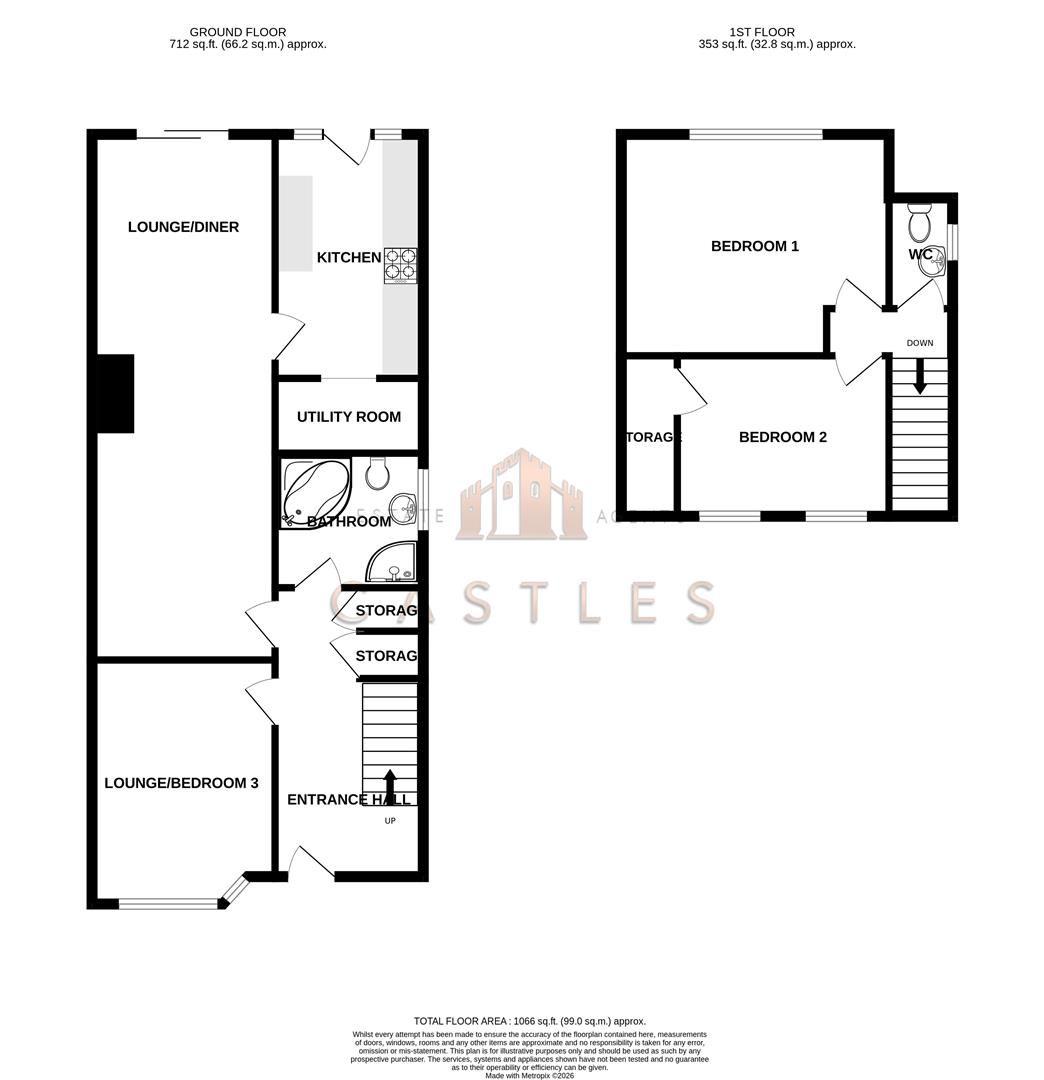 16, Alton Grove, Fareham floorplan