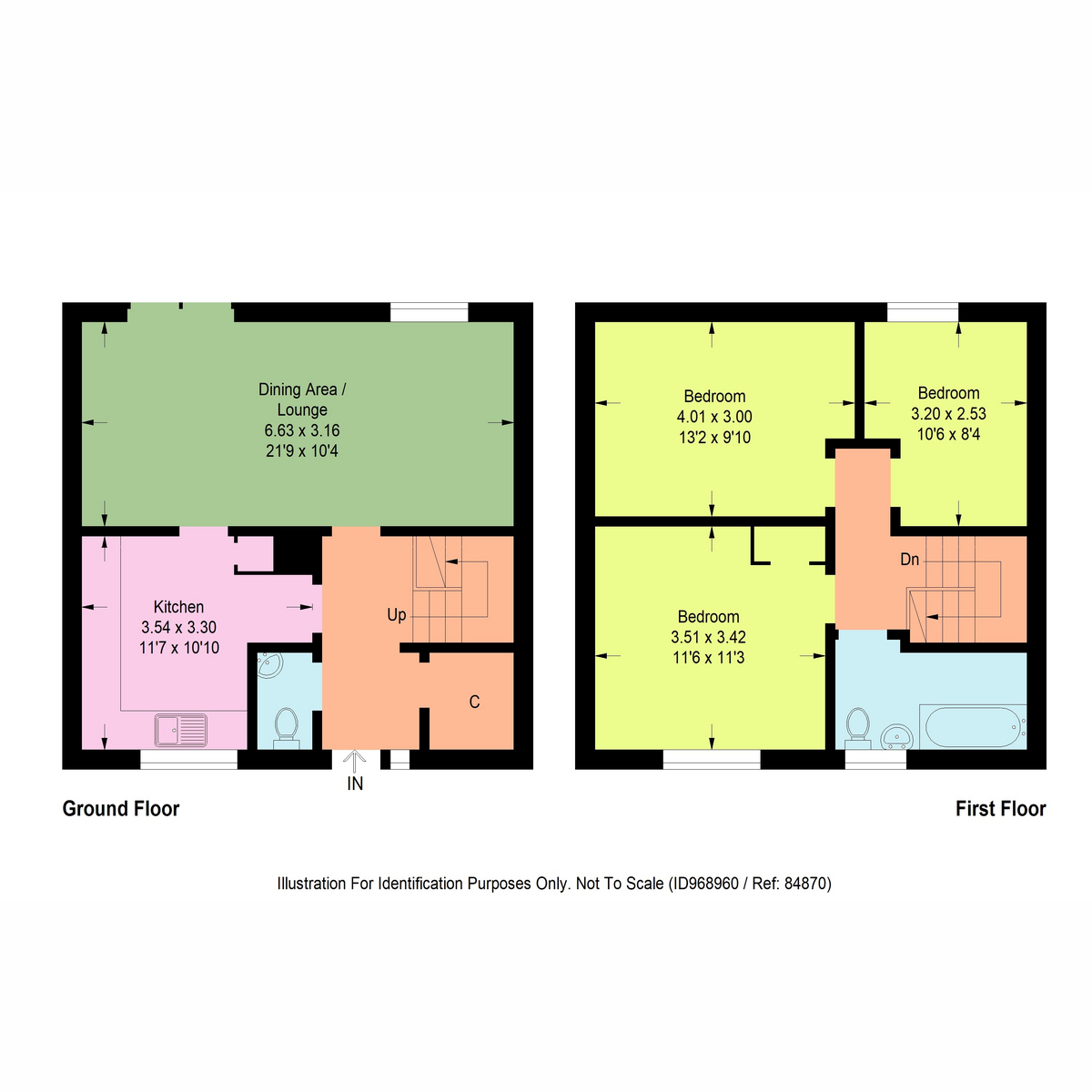 3 bed end terrace house for sale in Inverary Avenue, Glenrothes KY7