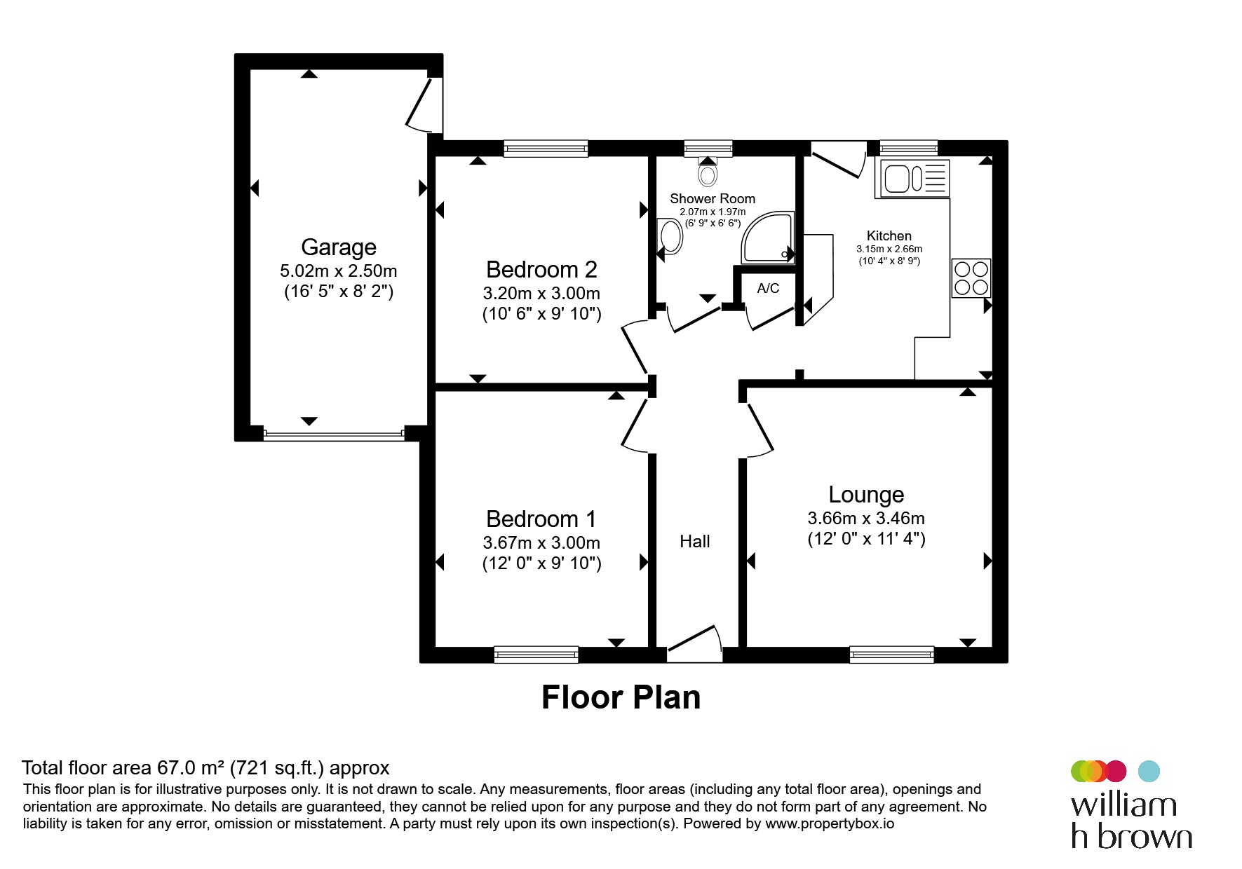 216, Elm Low Road, Wisbech floorplan