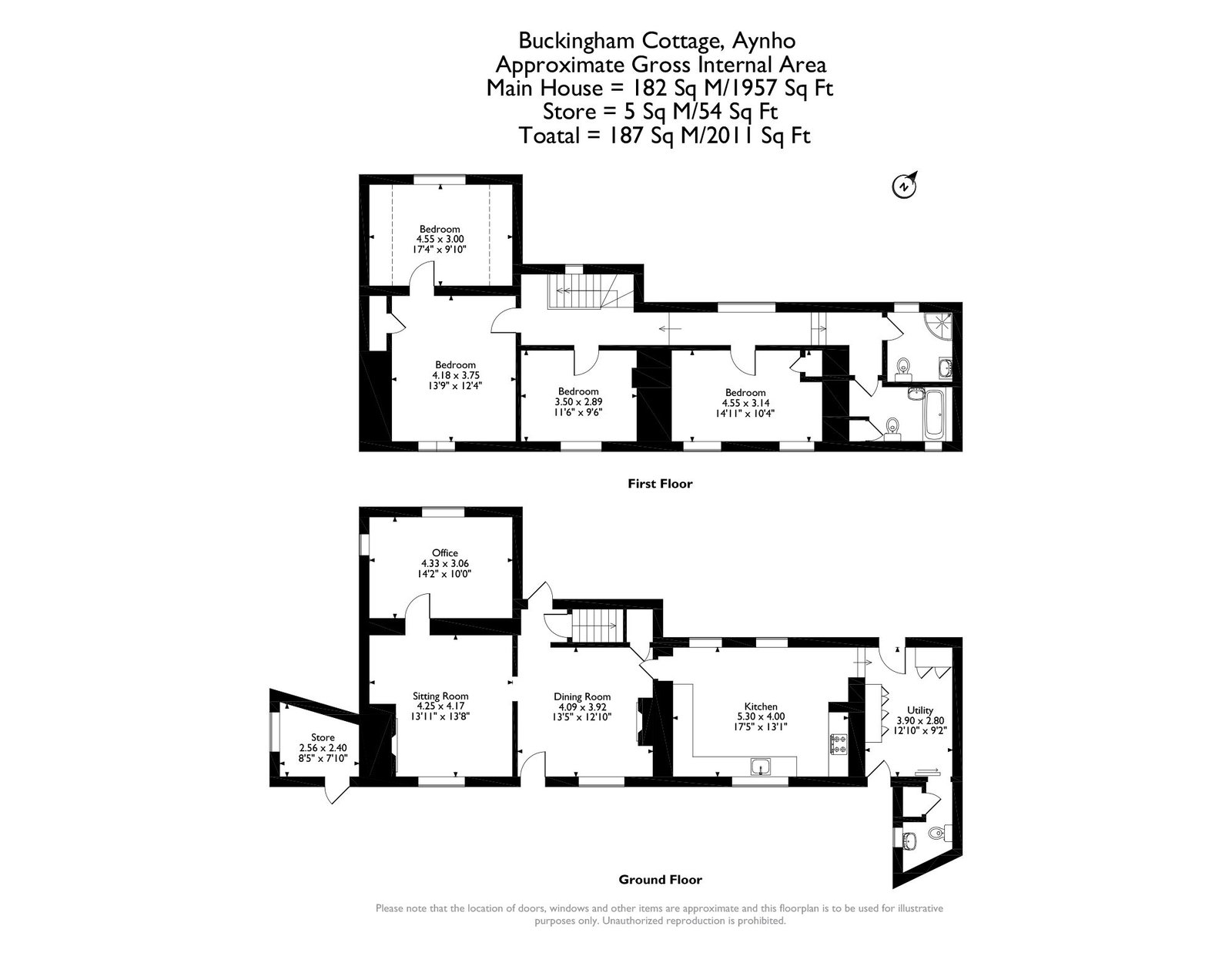 28,Buckingham Cottage, Roundtown, Banbury floorplan
