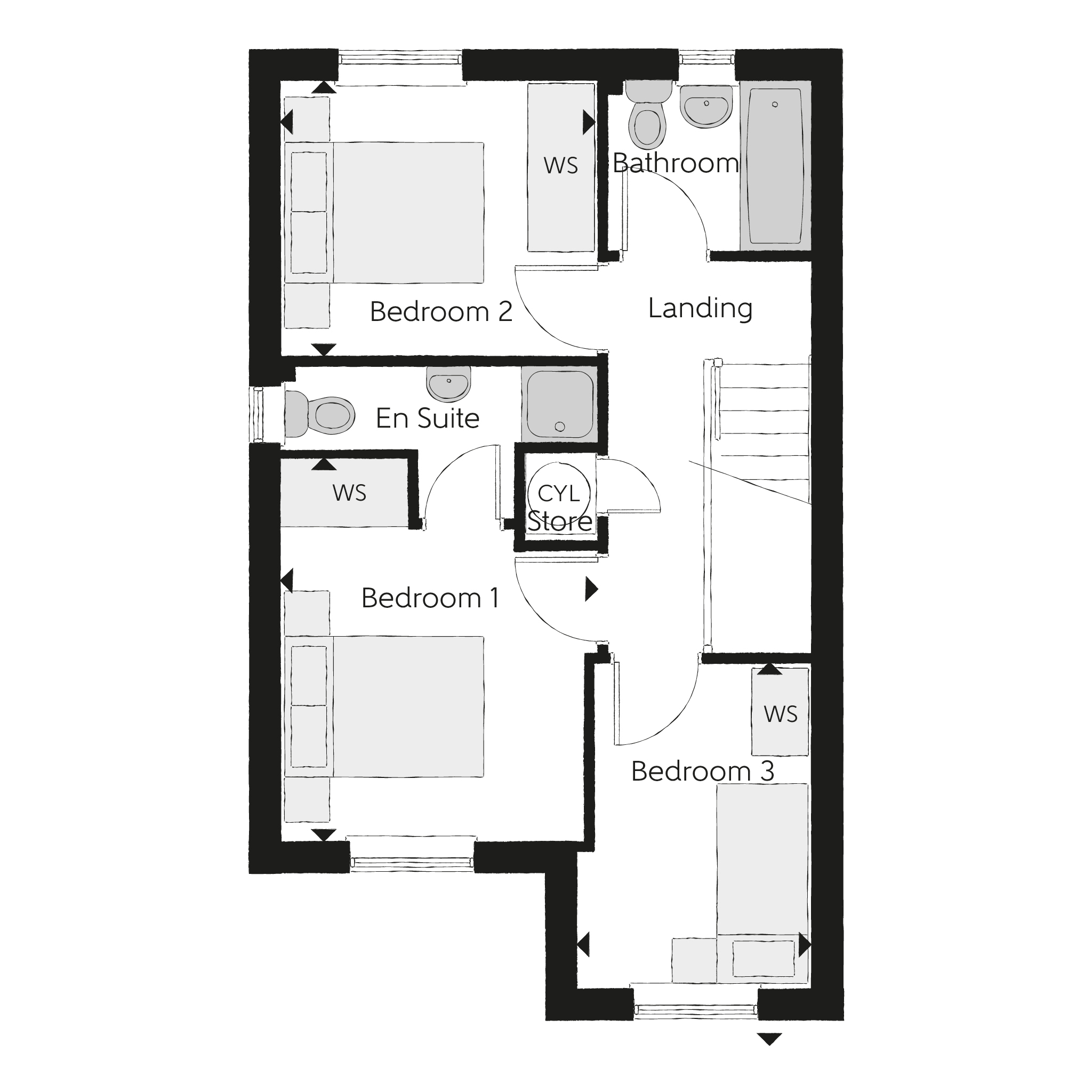 8, Cocklaw Street, Kelty floorplan