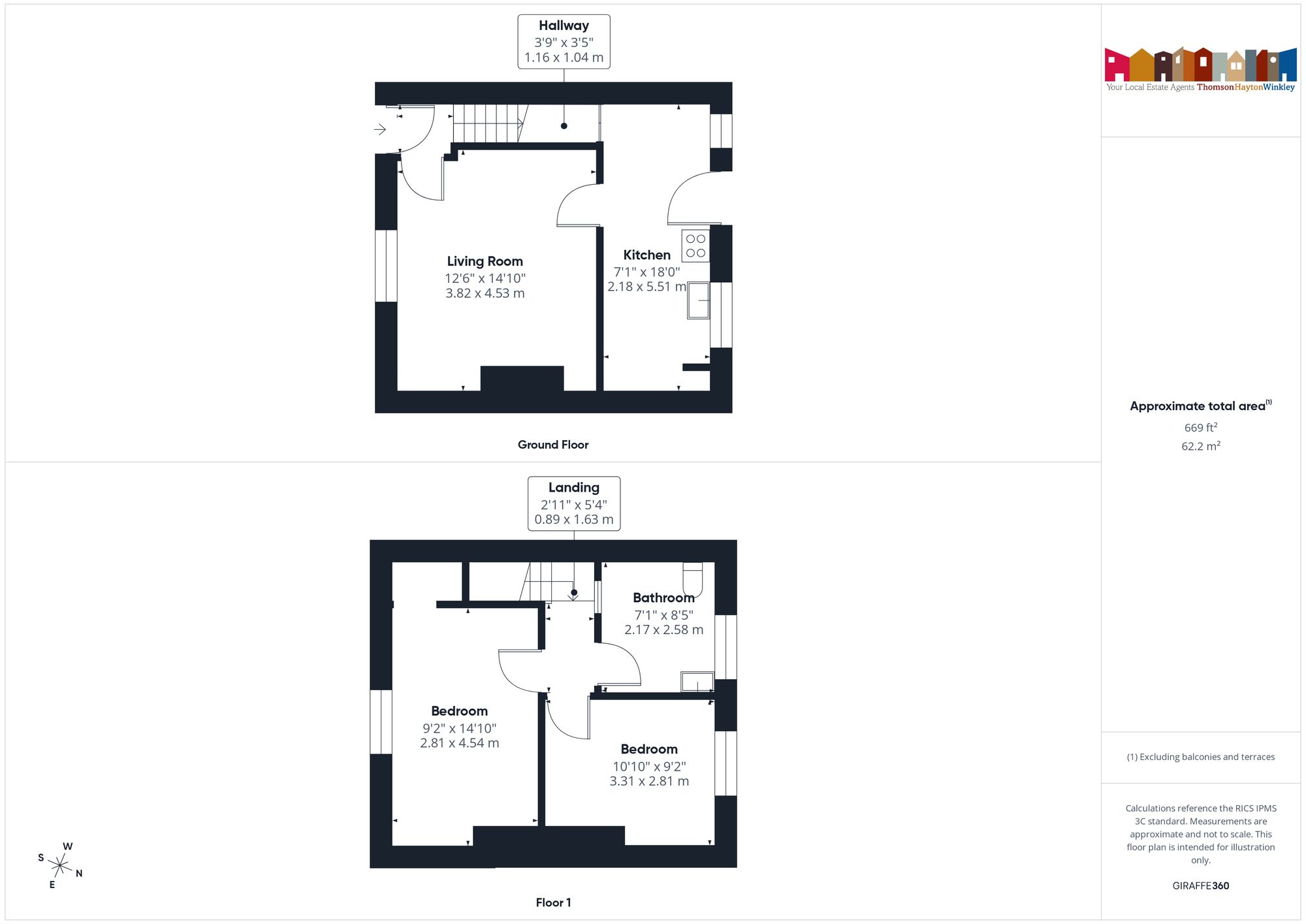 6 Helmside Road, Kendal floorplan