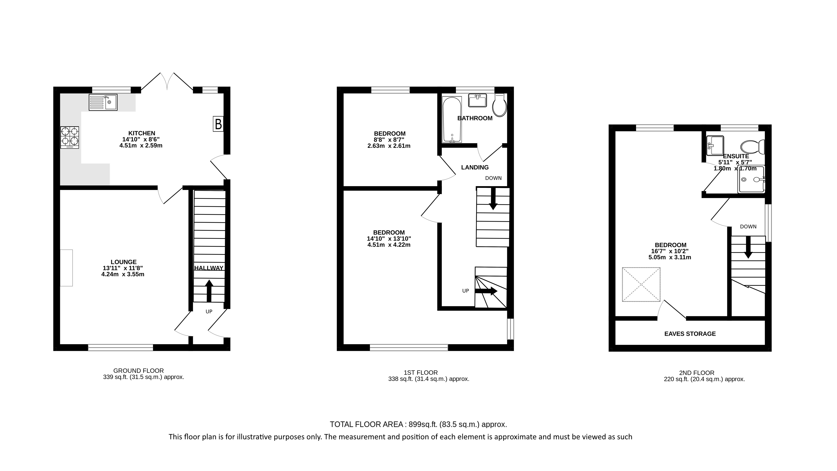 9, Masefield Road, Hertfordshire floorplan