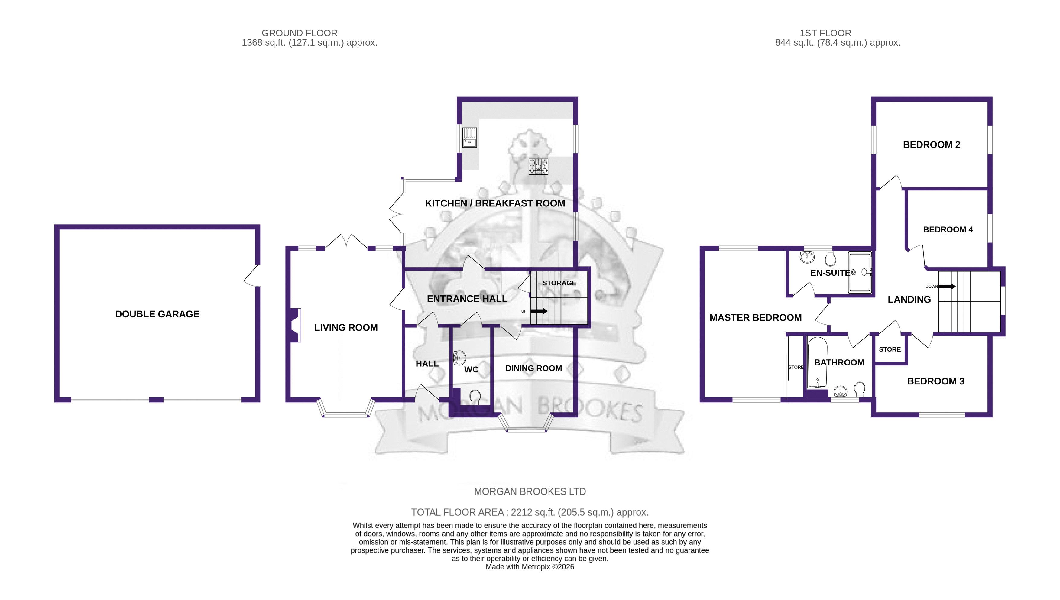 3, Edmund Close, Rochford floorplan