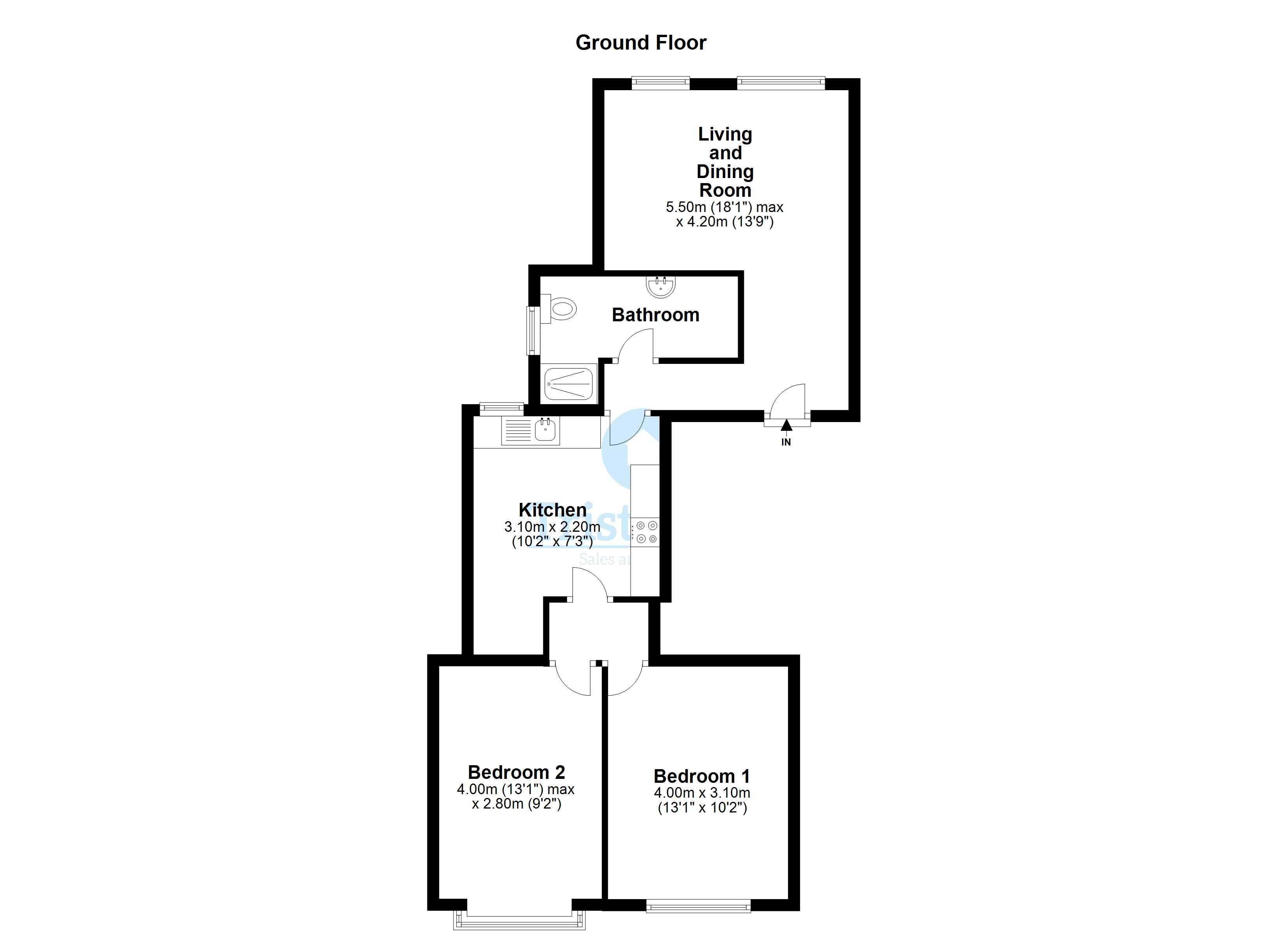 2 Bedrooms Flat to rent in Loughborough Road, West Bridgford, Nottingham NG2