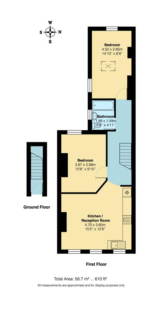 126b, Grange Park Road, Leyton floorplan