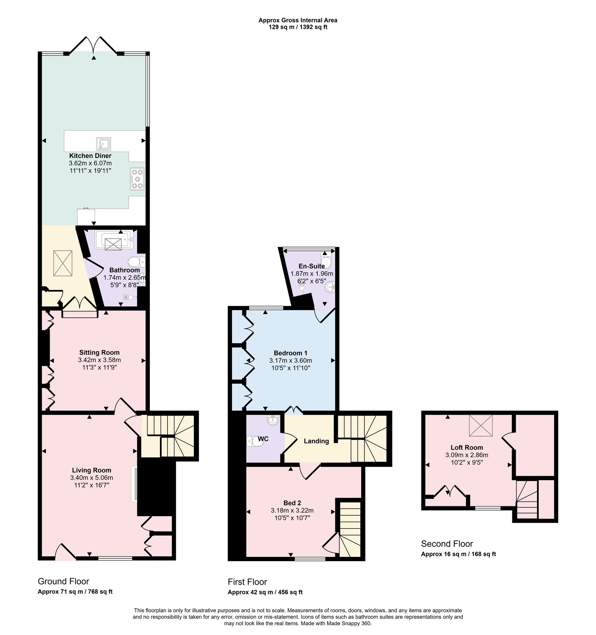 Spring Cottage, 8 Lower Basingwell Street, Southampton floorplan