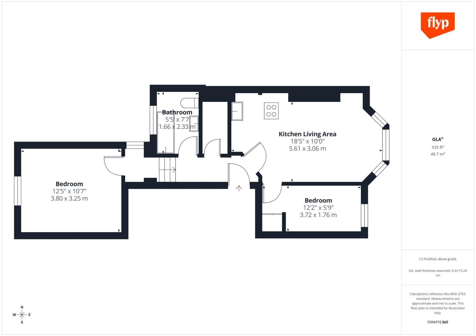 Ashmore Road, London floorplan