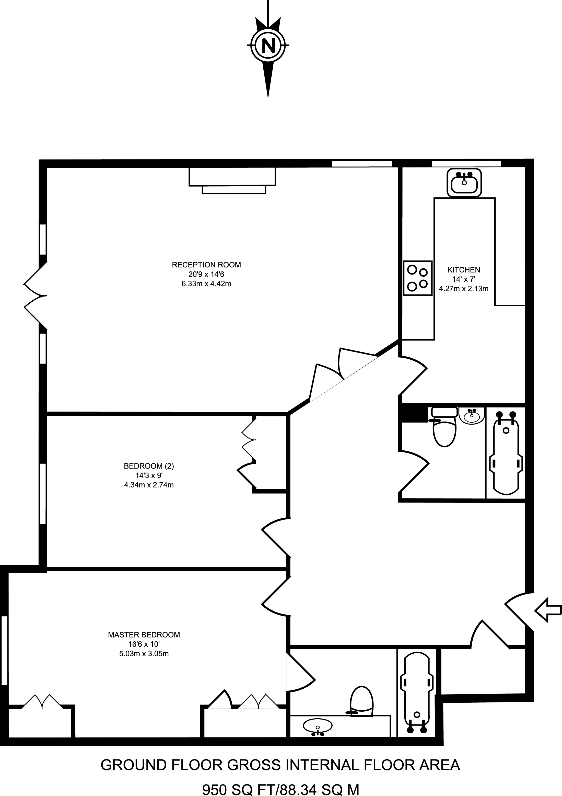 2 Bedrooms Flat to rent in Worple Road, Wimbledon SW19