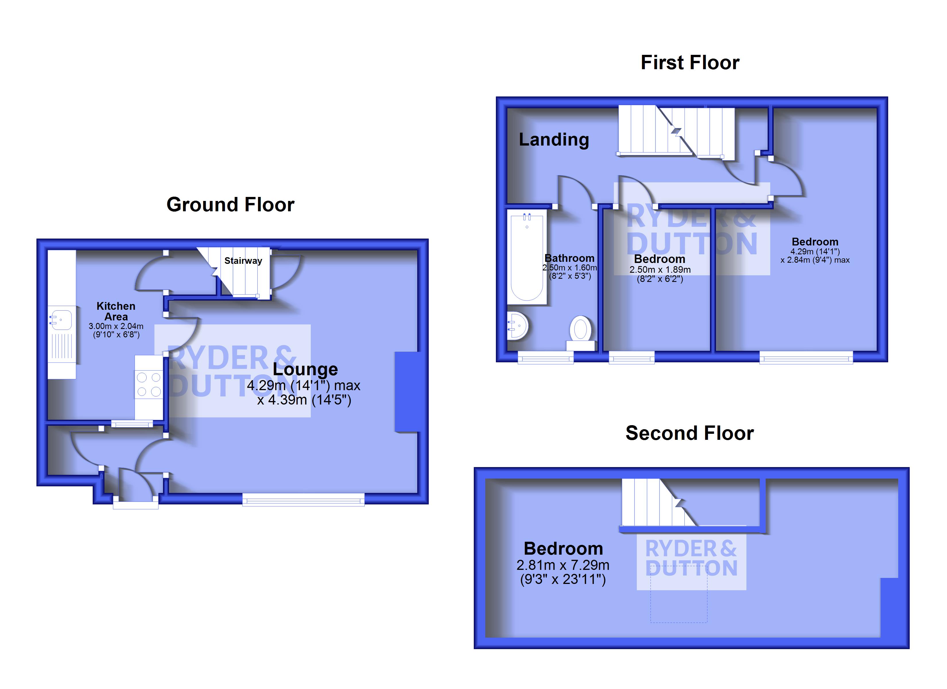 55, Beech Street, West Yorkshire floorplan