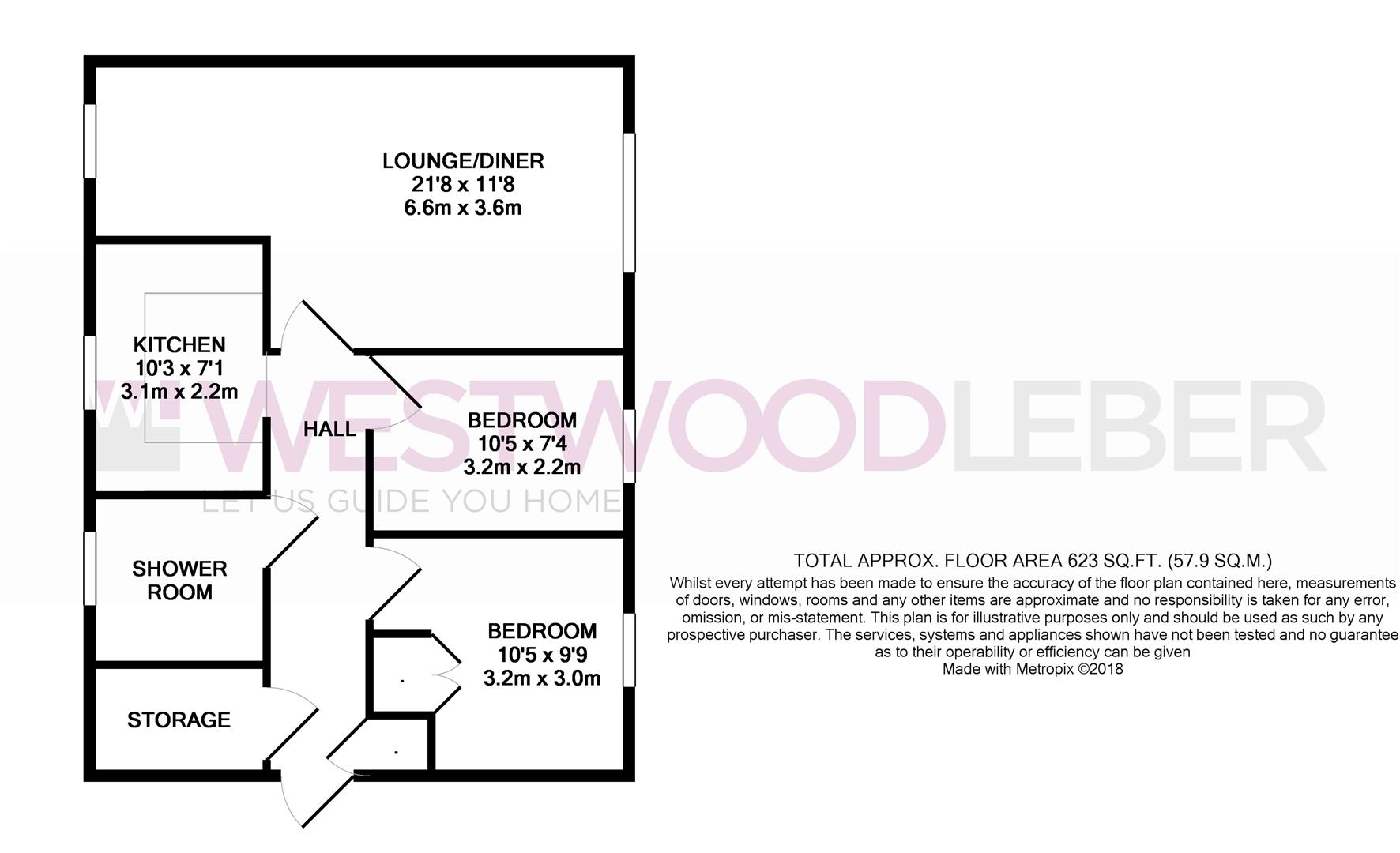 2 Bedrooms Flat for sale in Lampits, Hoddesdon EN11