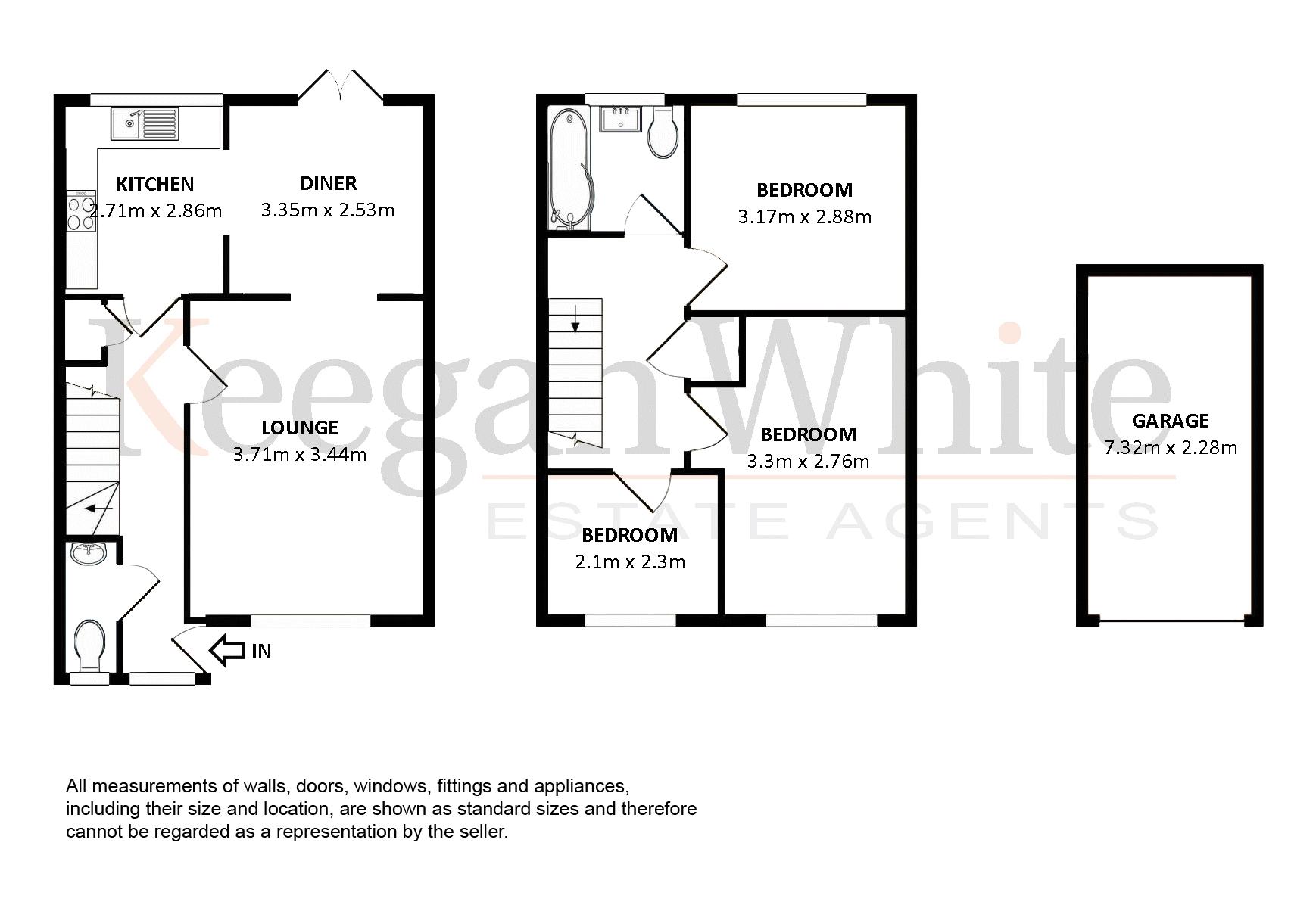 3 Bedrooms Terraced house for sale in Campbells Ride, Holmer Green, High Wycombe HP15