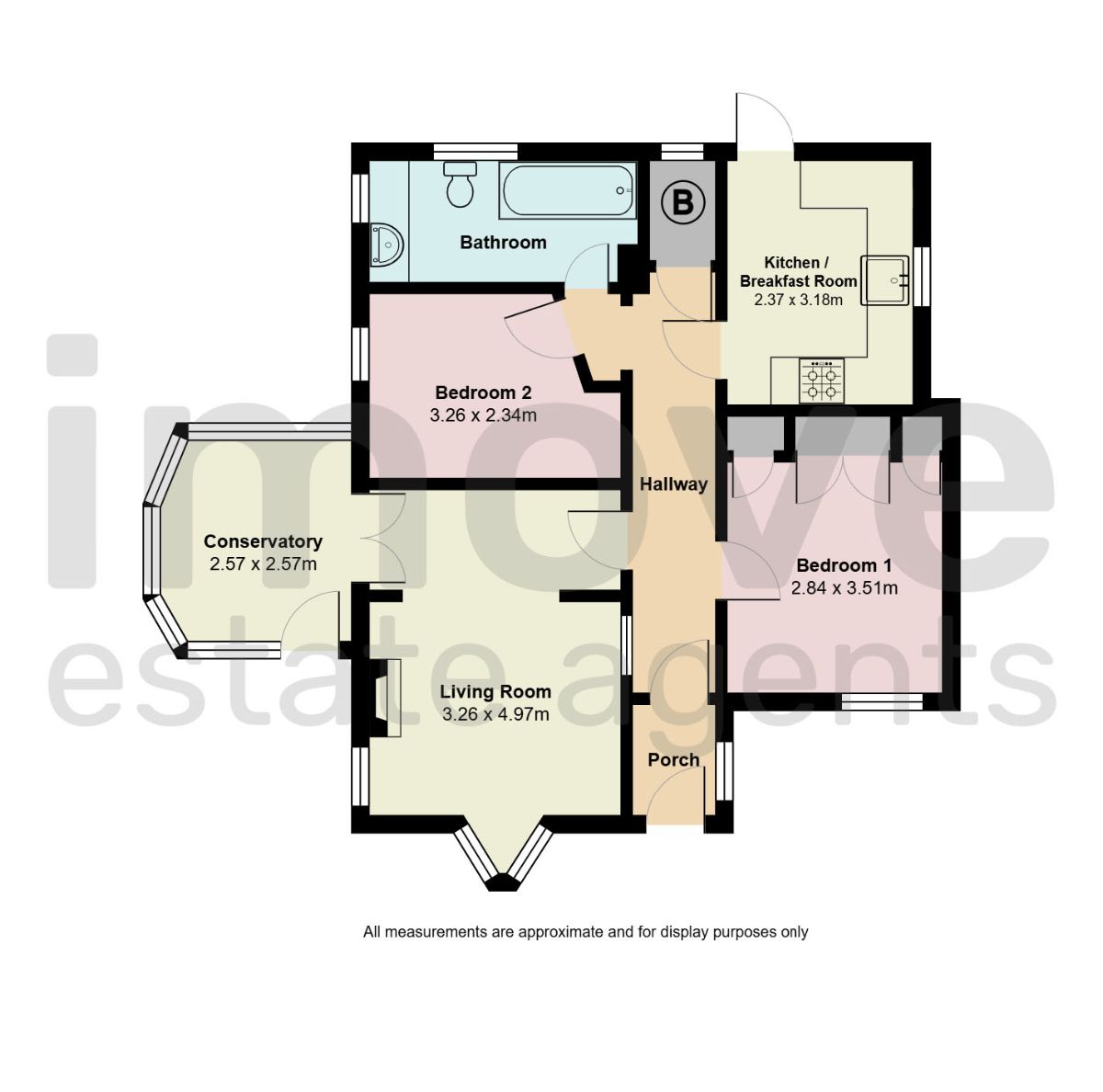 Highclere Cottage, Torquay floorplan