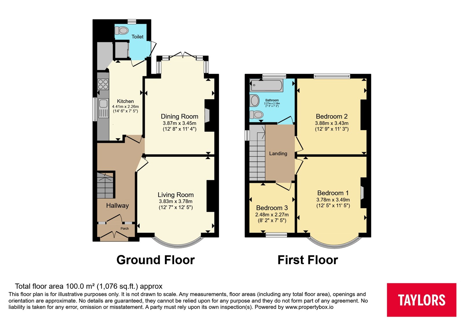 19, Symington Road, Bristol floorplan