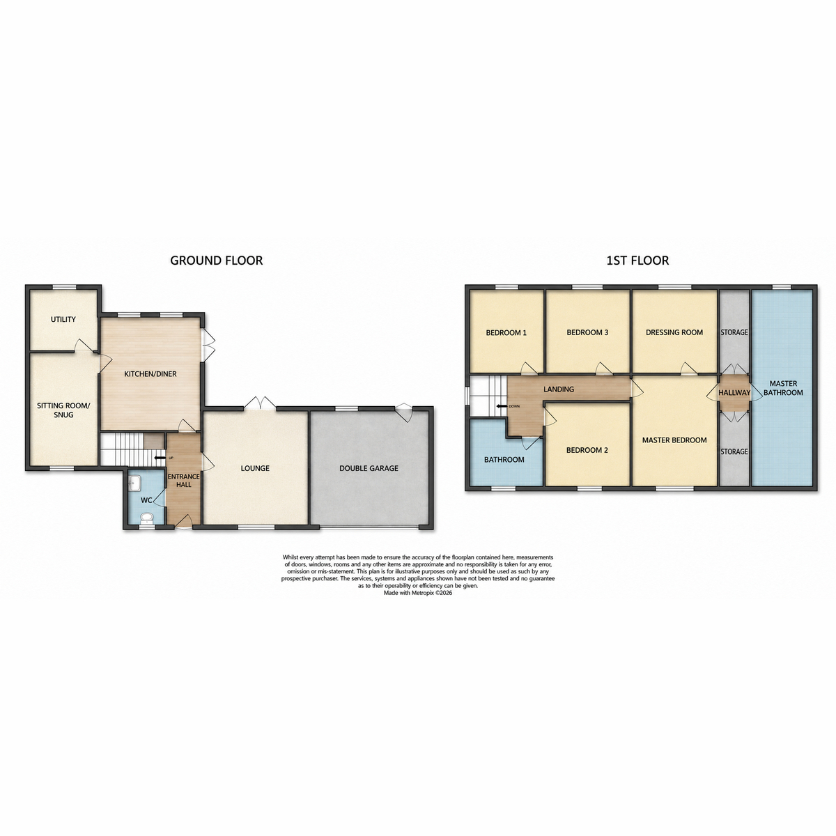 1, The Boot, Hengoed floorplan