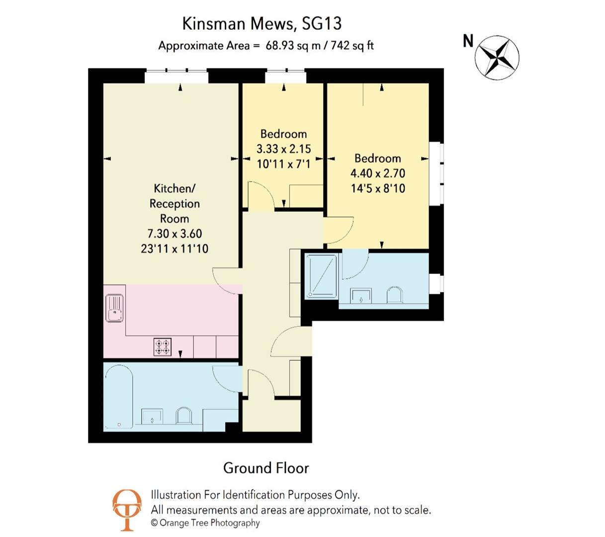 Plot 9, Kinsman Mews, Gascoyne Way, Hertford floorplan