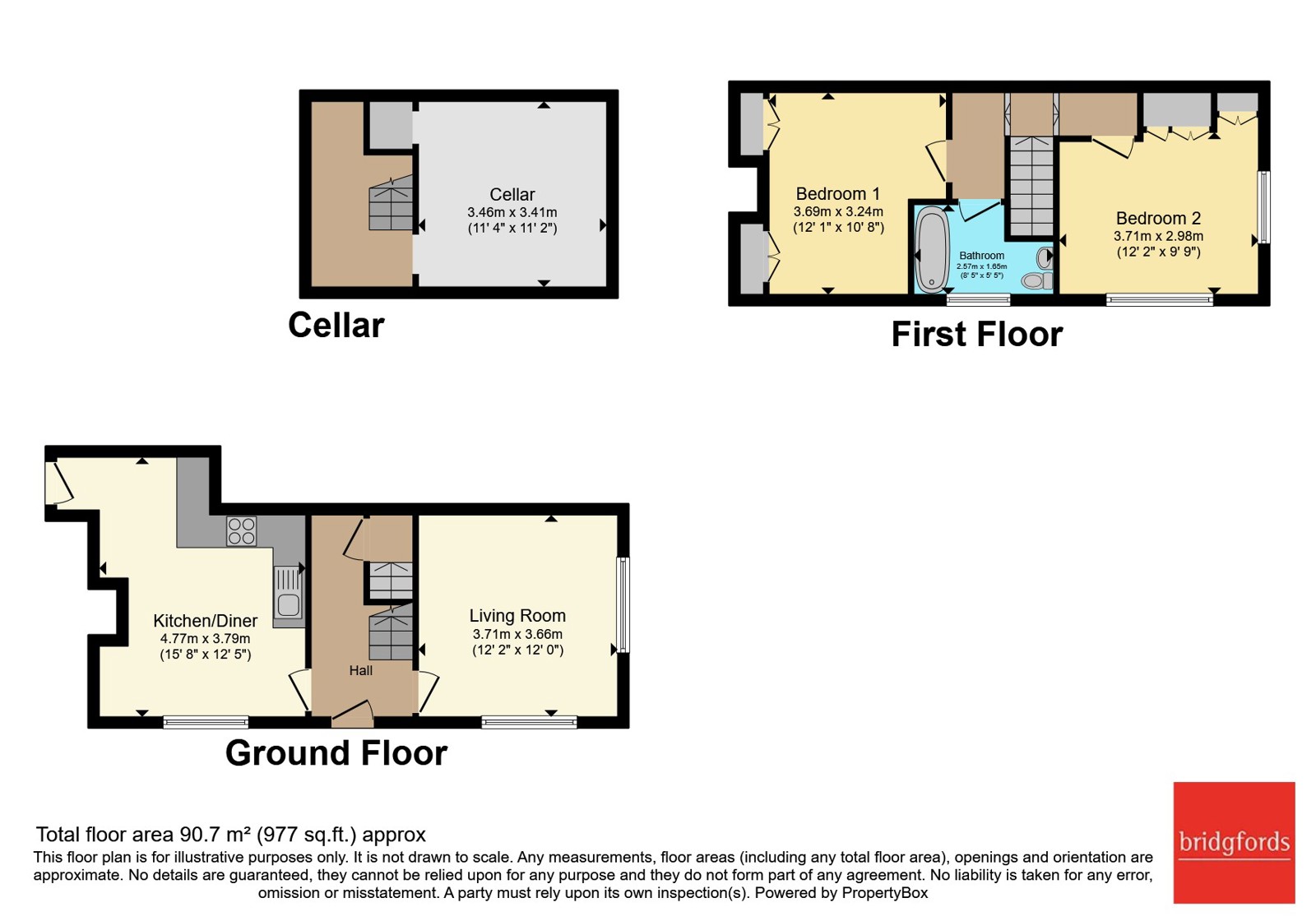 86, Bridge Street, Cheshire floorplan