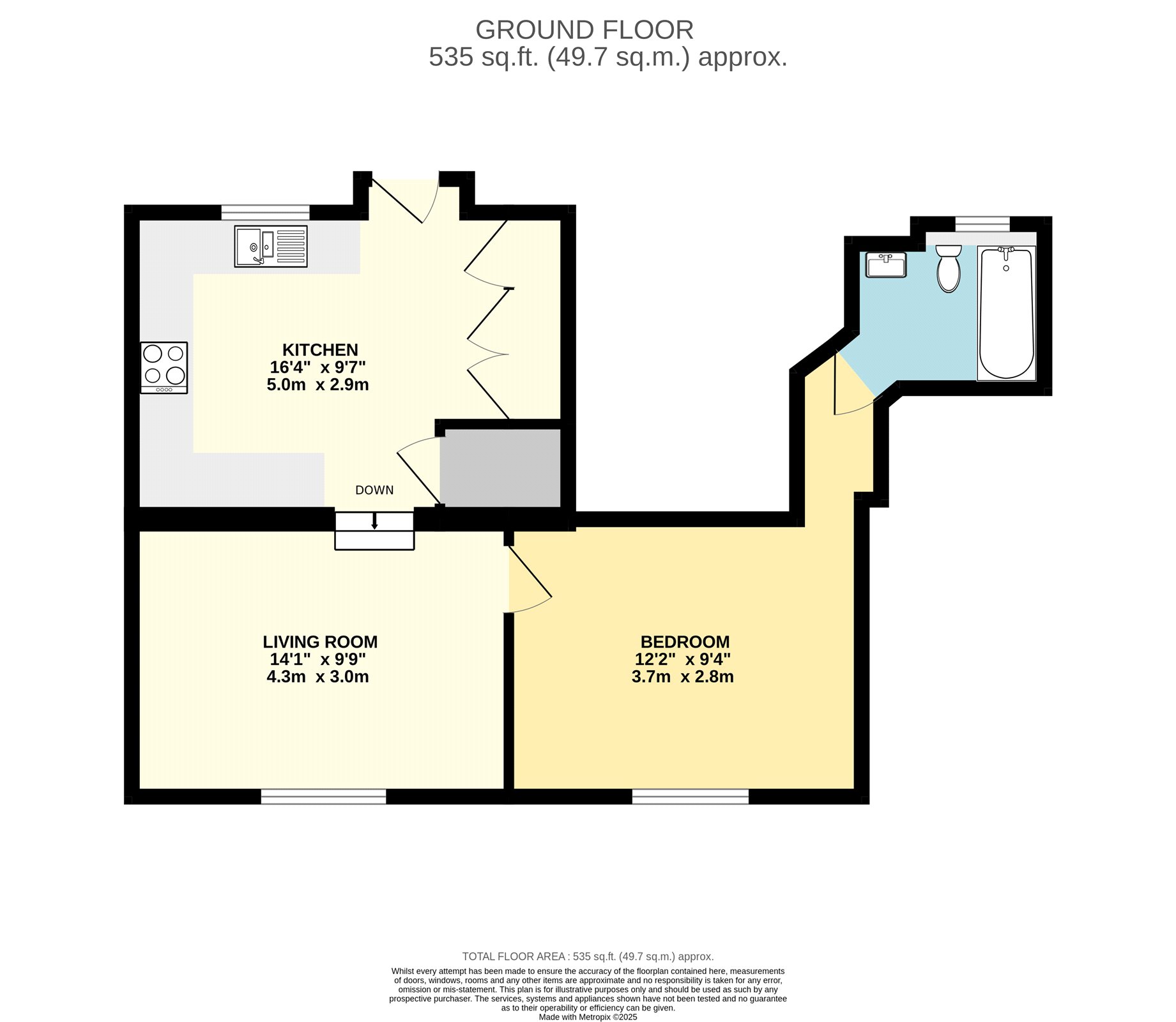 Grange Close, Westerham, Kent, TN16 floorplan