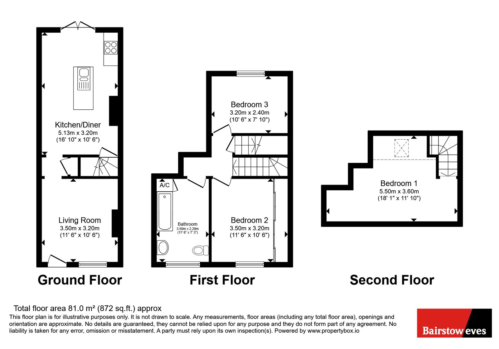 14, Russell Street, Lincolnshire floorplan