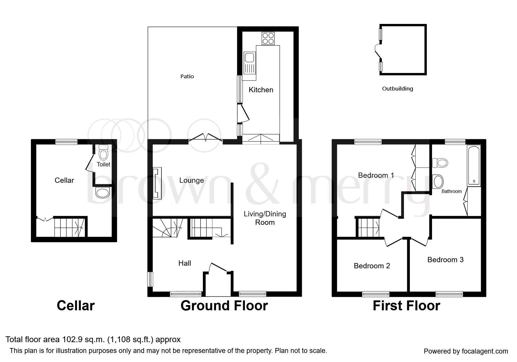 Uxbridge Road, Mill End, Rickmansworth WD3, 3 bedroom detached house for sale 58459340