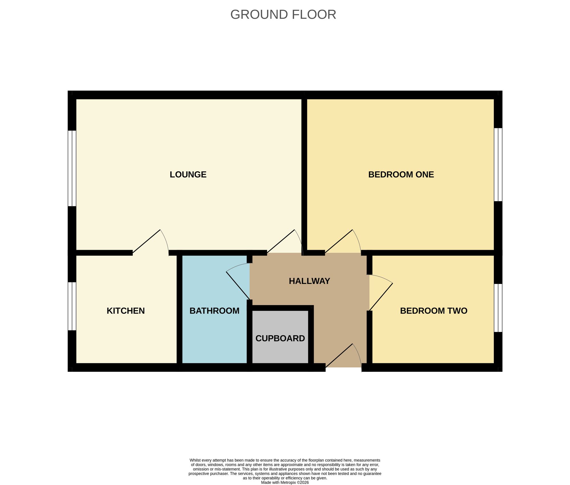 216 Coronation Avenue, Tilbury floorplan