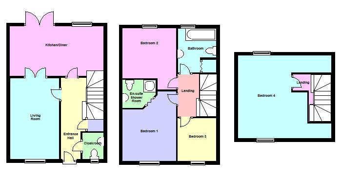 9, Penny Lane, Chatteris floorplan
