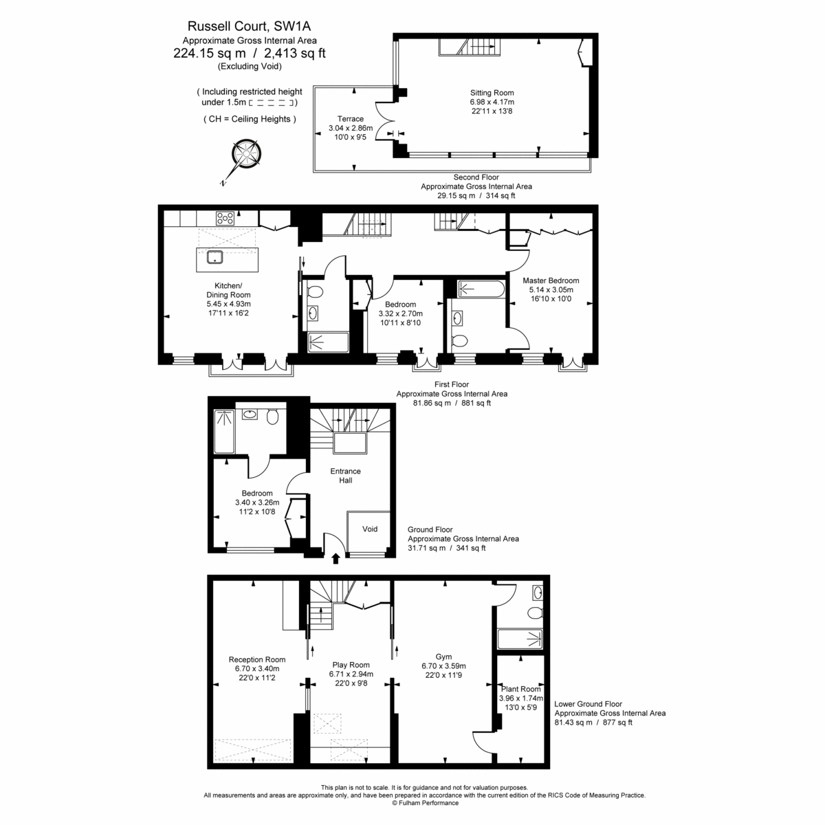Flat 2, 2, Russel Court, London floorplan
