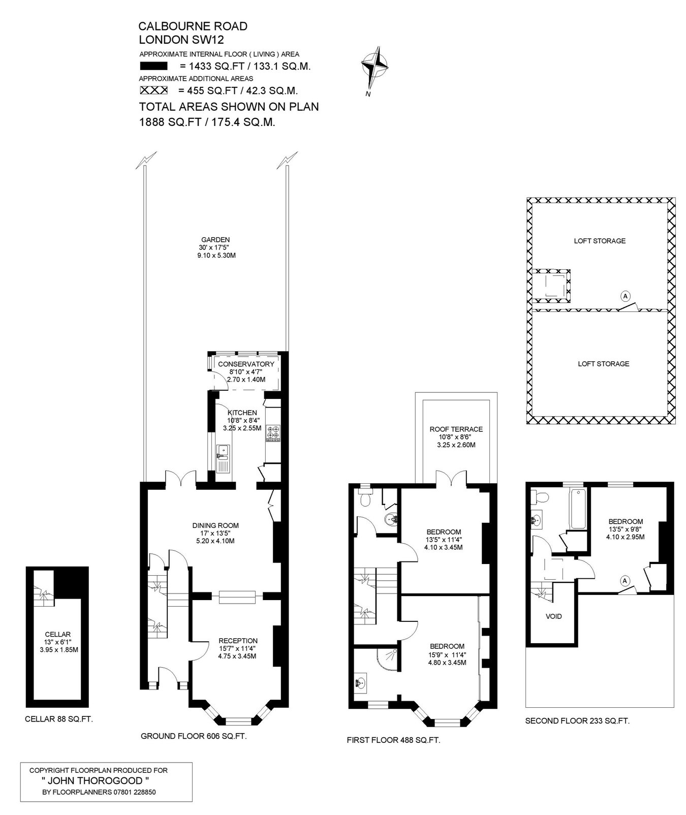 Calbourne Road, London, SW12 floorplan