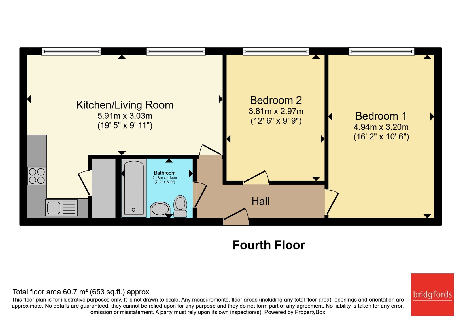 413 Meadow Mill,, Water Street, Greater Manchester floorplan