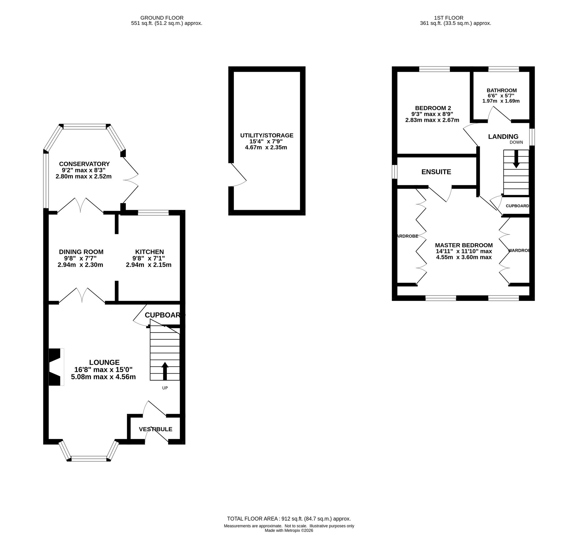 18 Mottram Close, Warrington floorplan