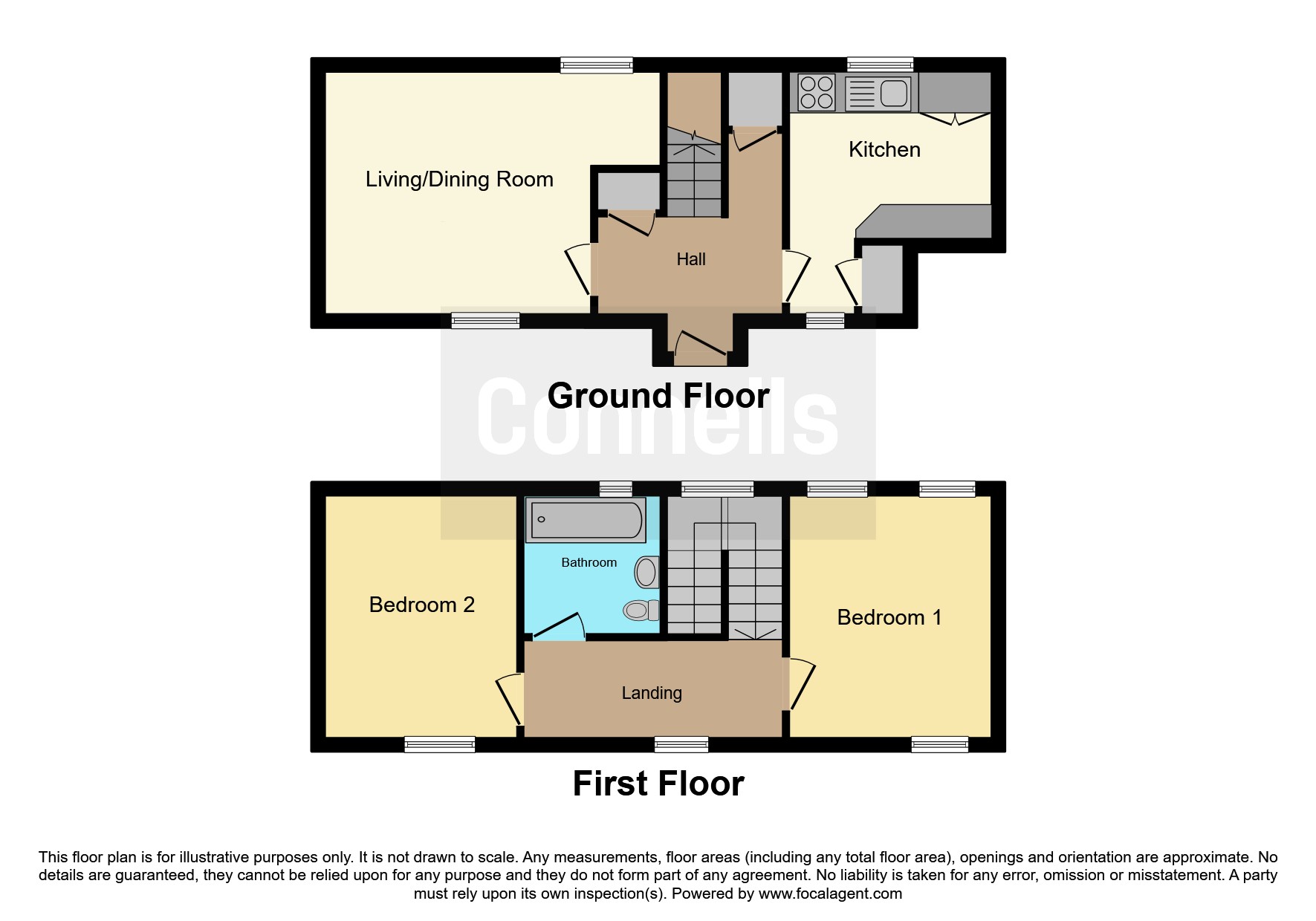 37, Union Court, Wyke Road, Weymouth floorplan