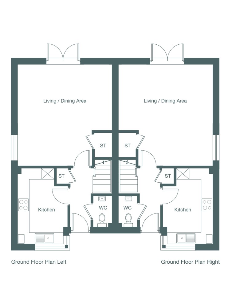 Plot 102, Chilmington Rise, Ashford floorplan
