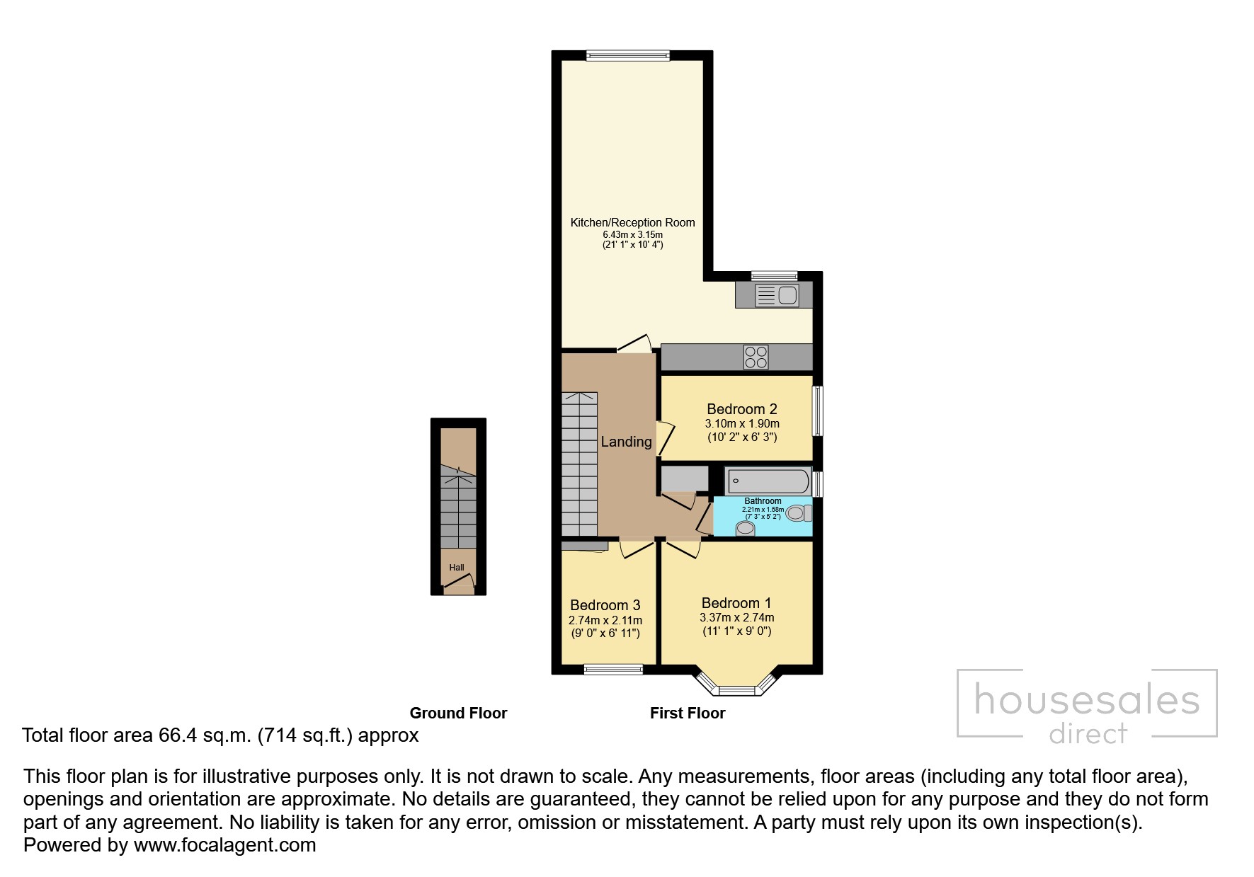 Flat D 111, Park Avenue, Mitcham floorplan
