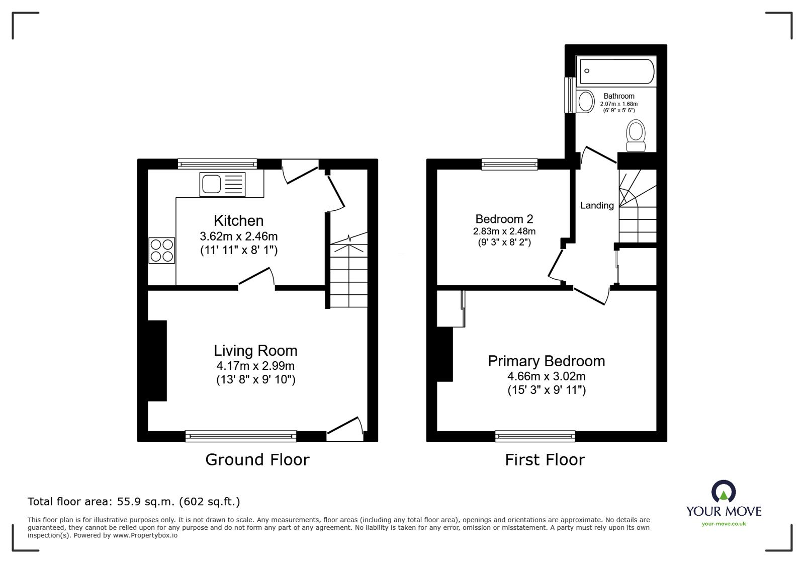 91, Marks Avenue, Cumbria floorplan