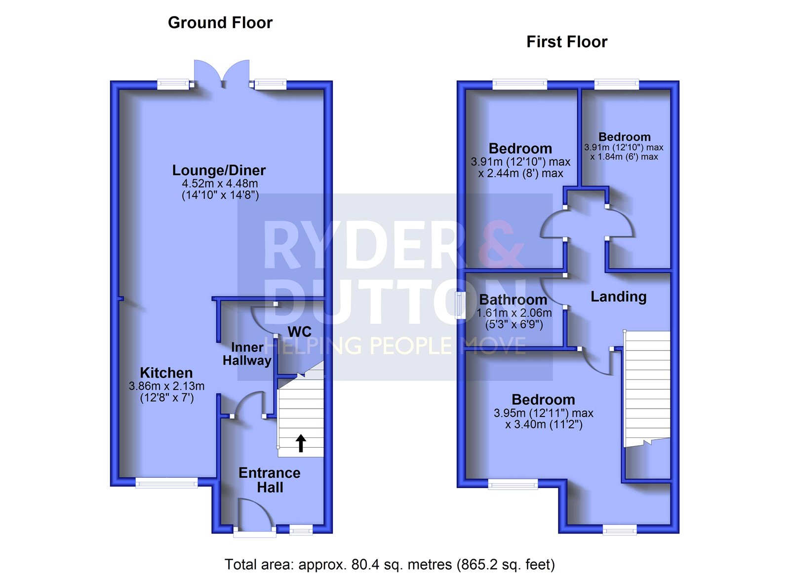 26, Earnshaw Clough, Mossley floorplan