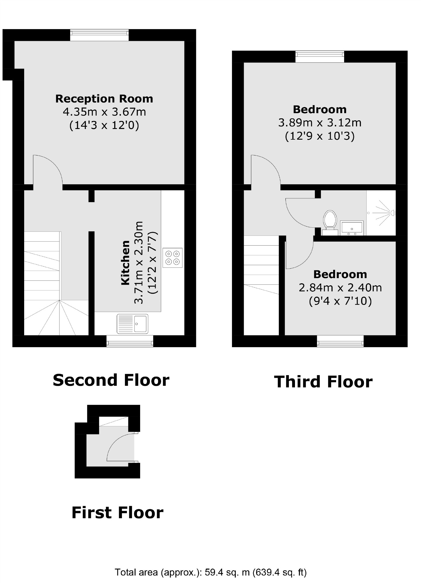Hackney Road, London floorplan