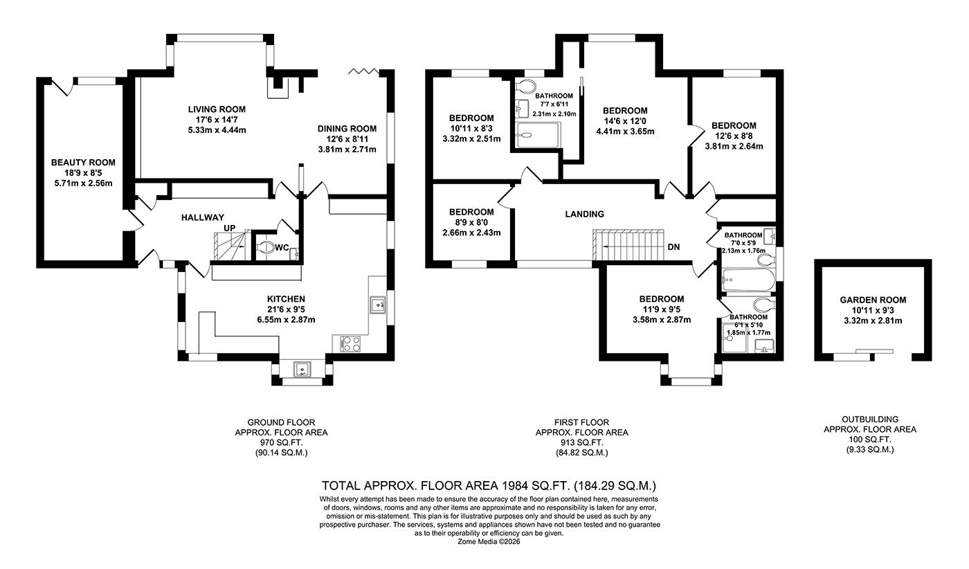 4, Avondale Court, Maidstone floorplan