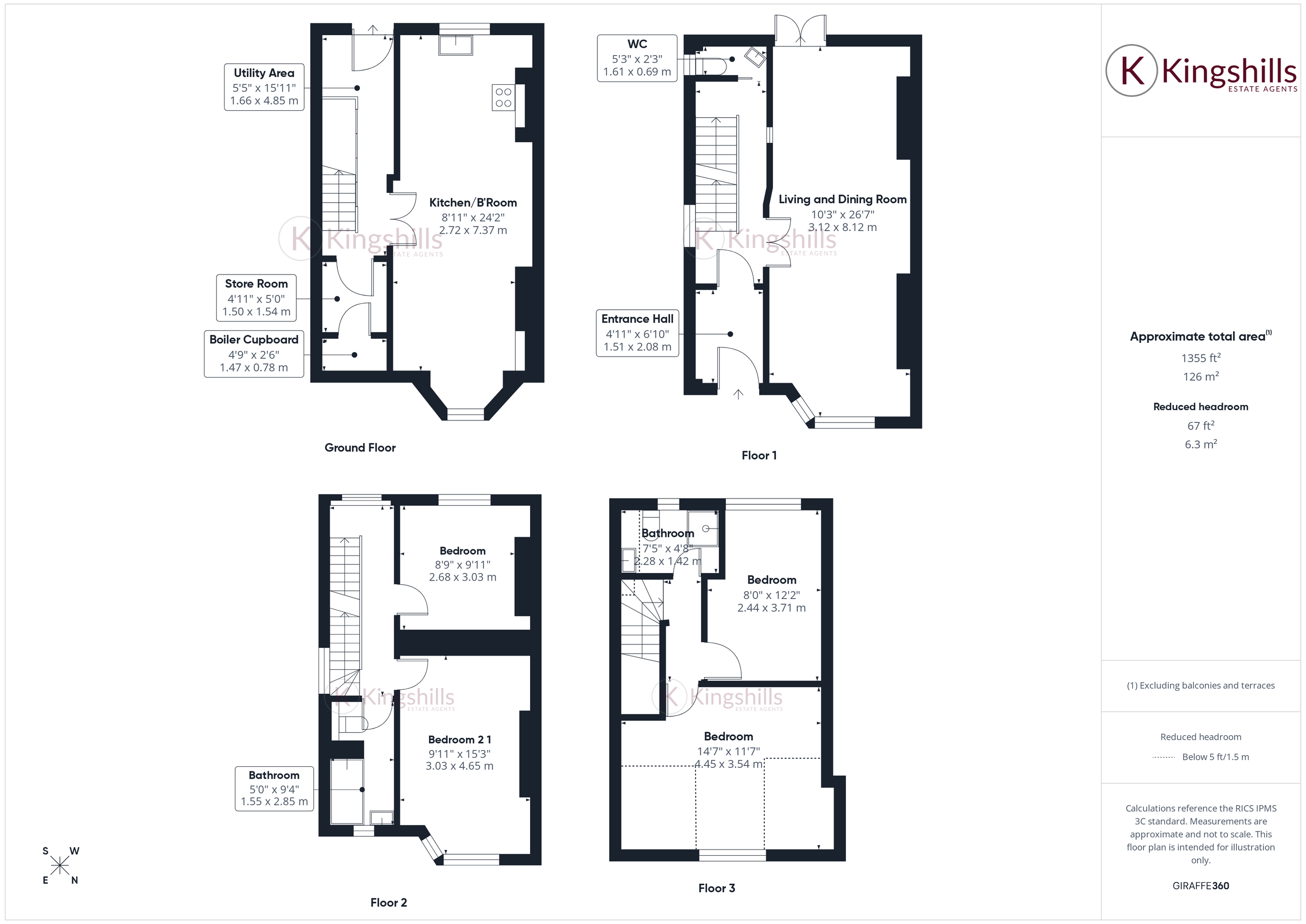 4 Queens Road, High Wycombe floorplan