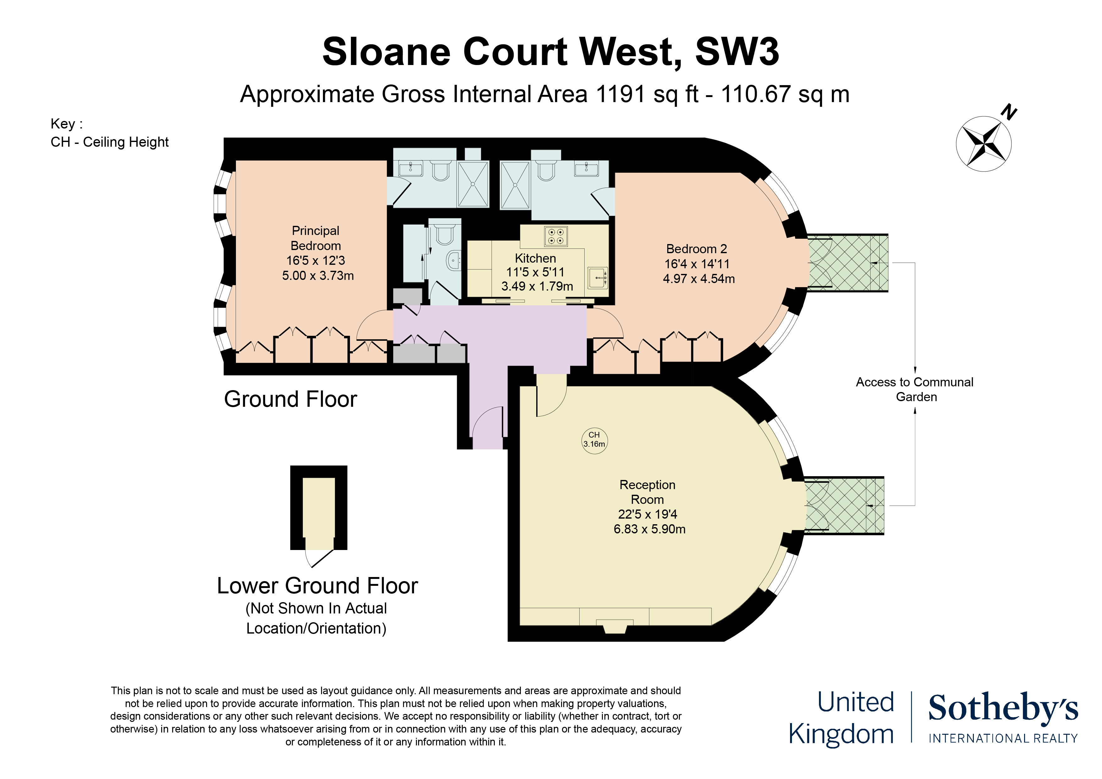 Sloane, Sloane Court West, London floorplan