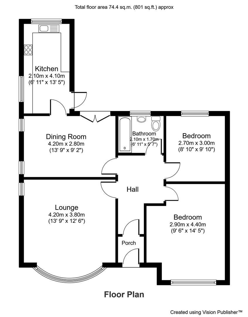 7, Livingstone Road, Lancashire floorplan