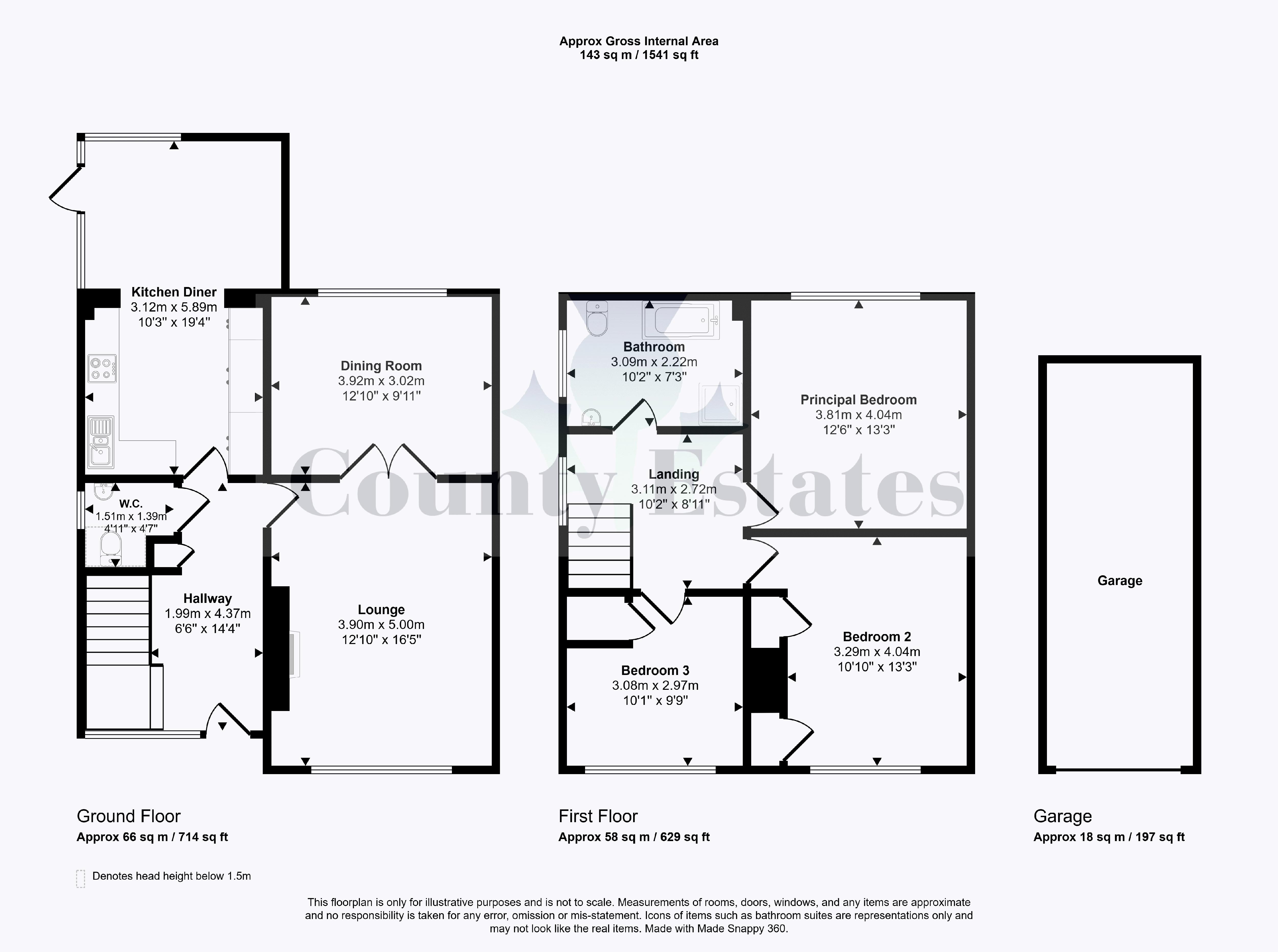 50, Broomknowe Drive, Kincardine floorplan