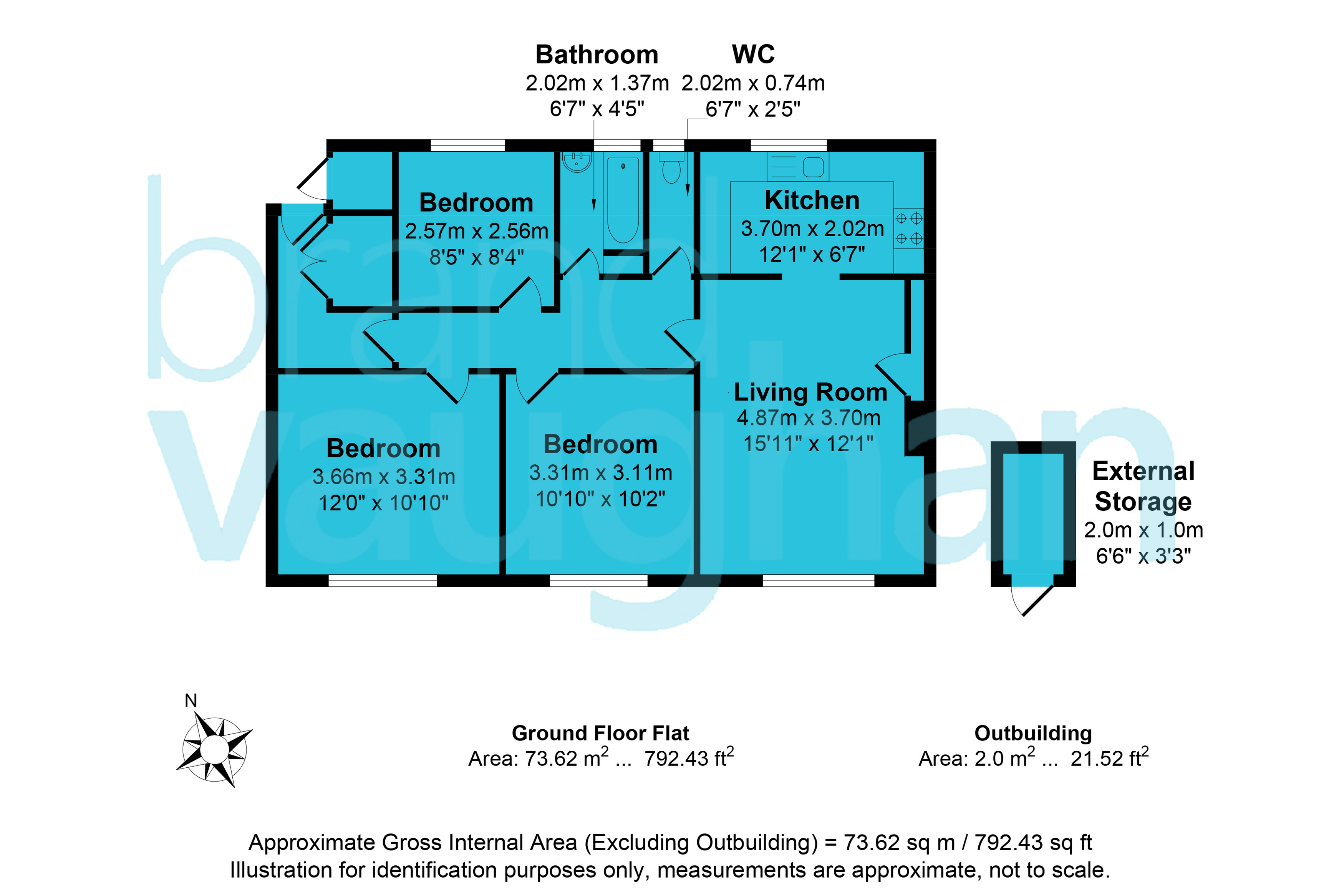 47, Horton Road, East Sussex floorplan