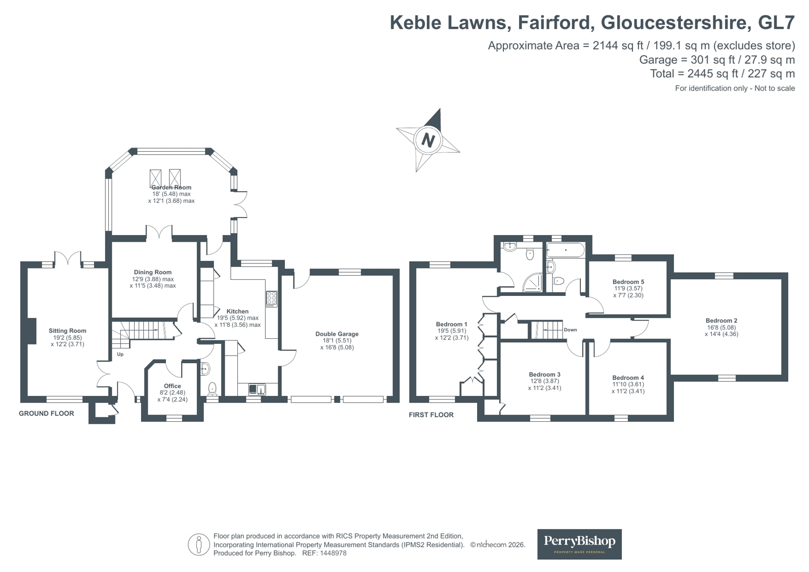 12, Keble Lawns, Gloucestershire floorplan
