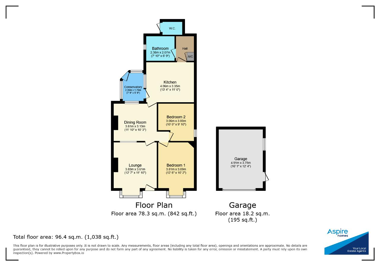 27, Main Road, Wisbech floorplan