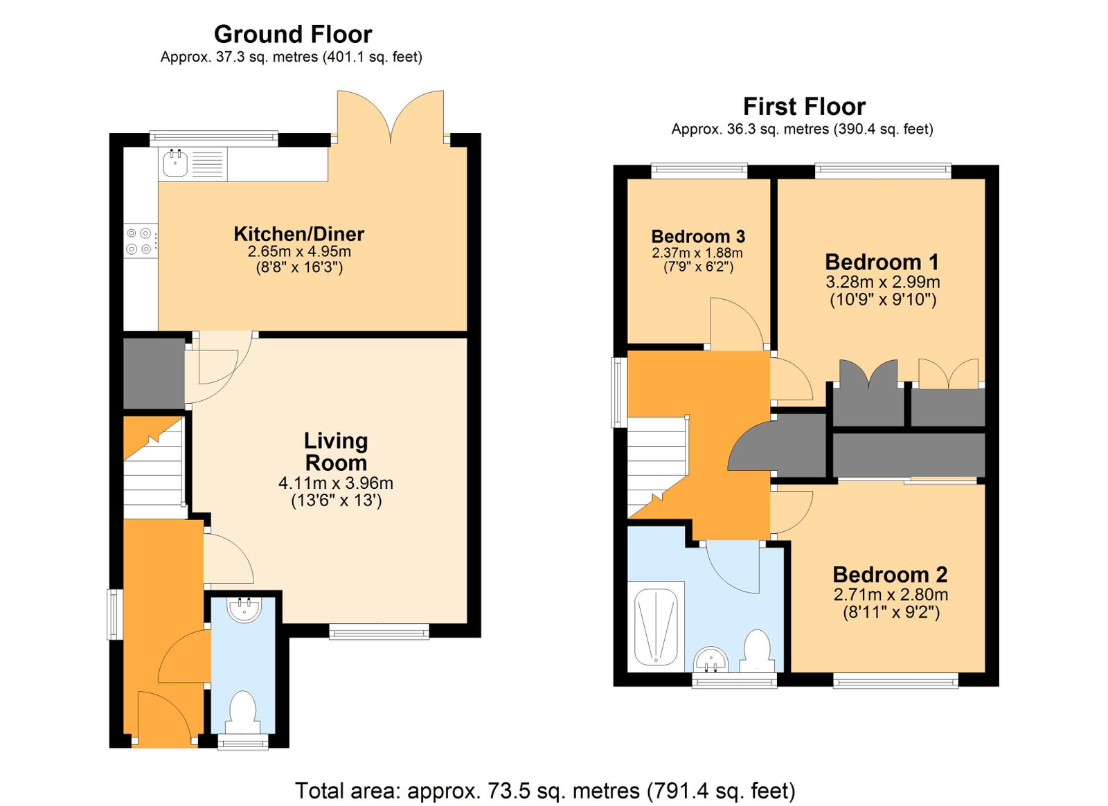 28, Nant Y Garn, Newport floorplan