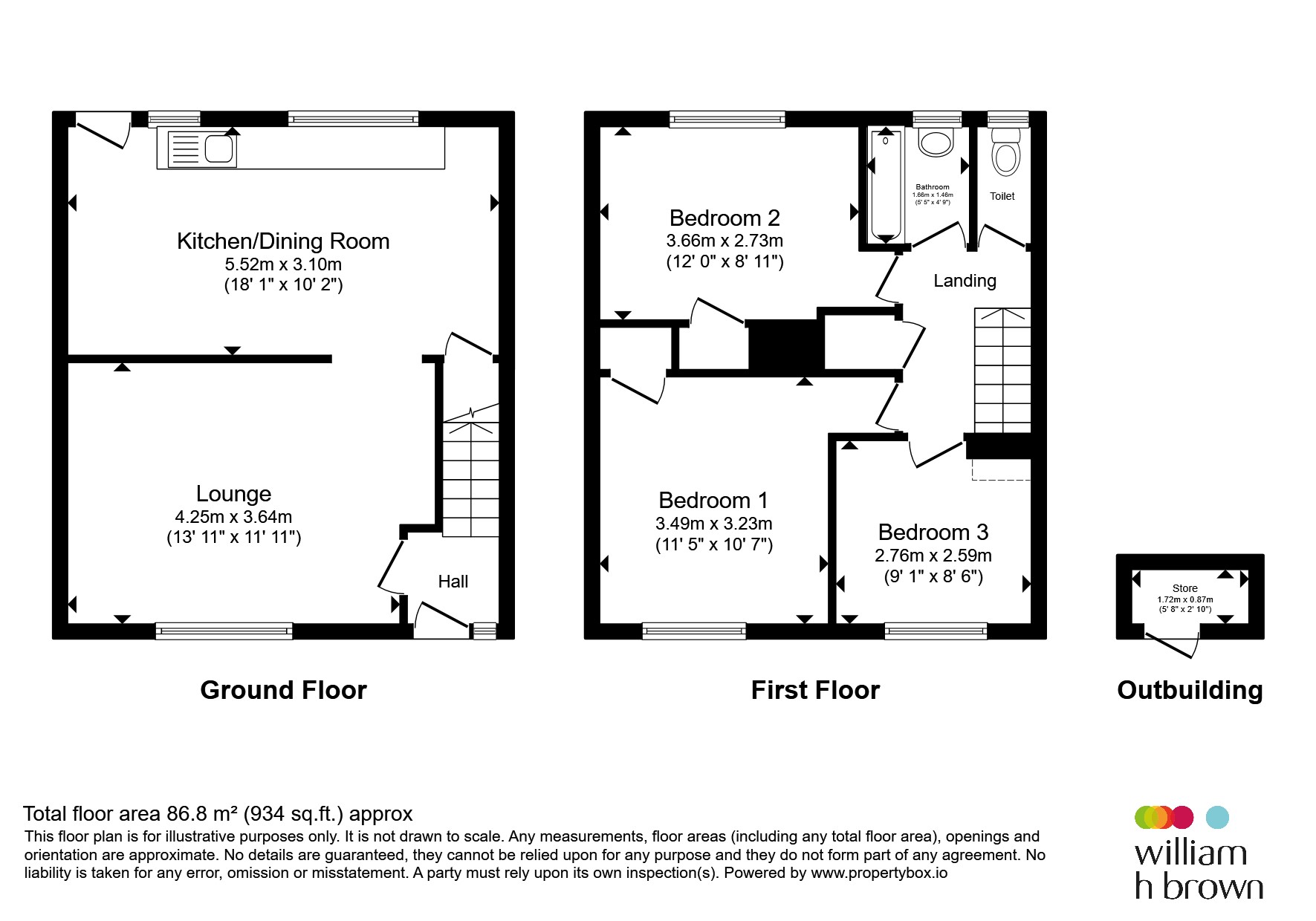 13, Haynes Close, Doncaster floorplan
