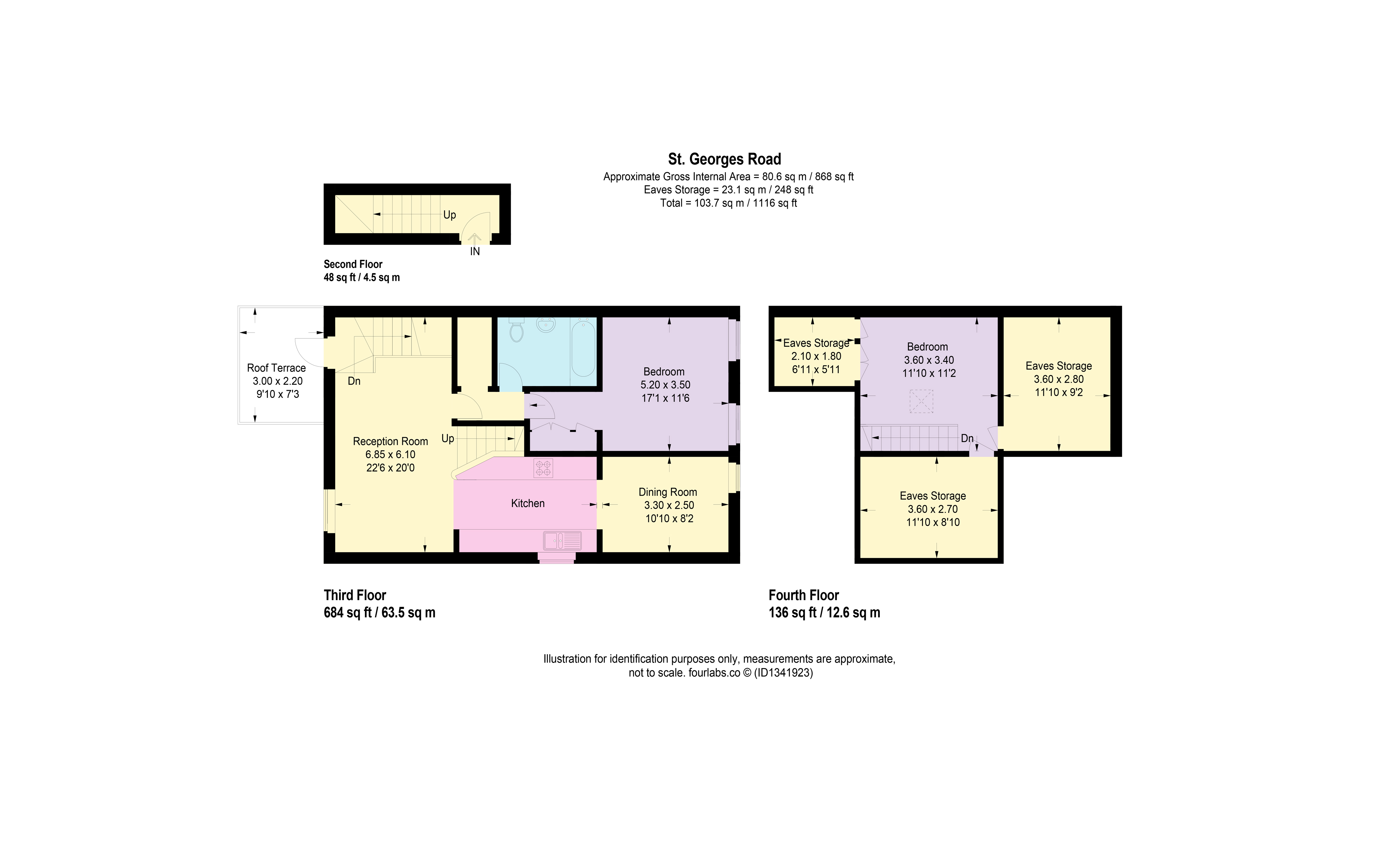 St. Georges Road, Twickenham floorplan