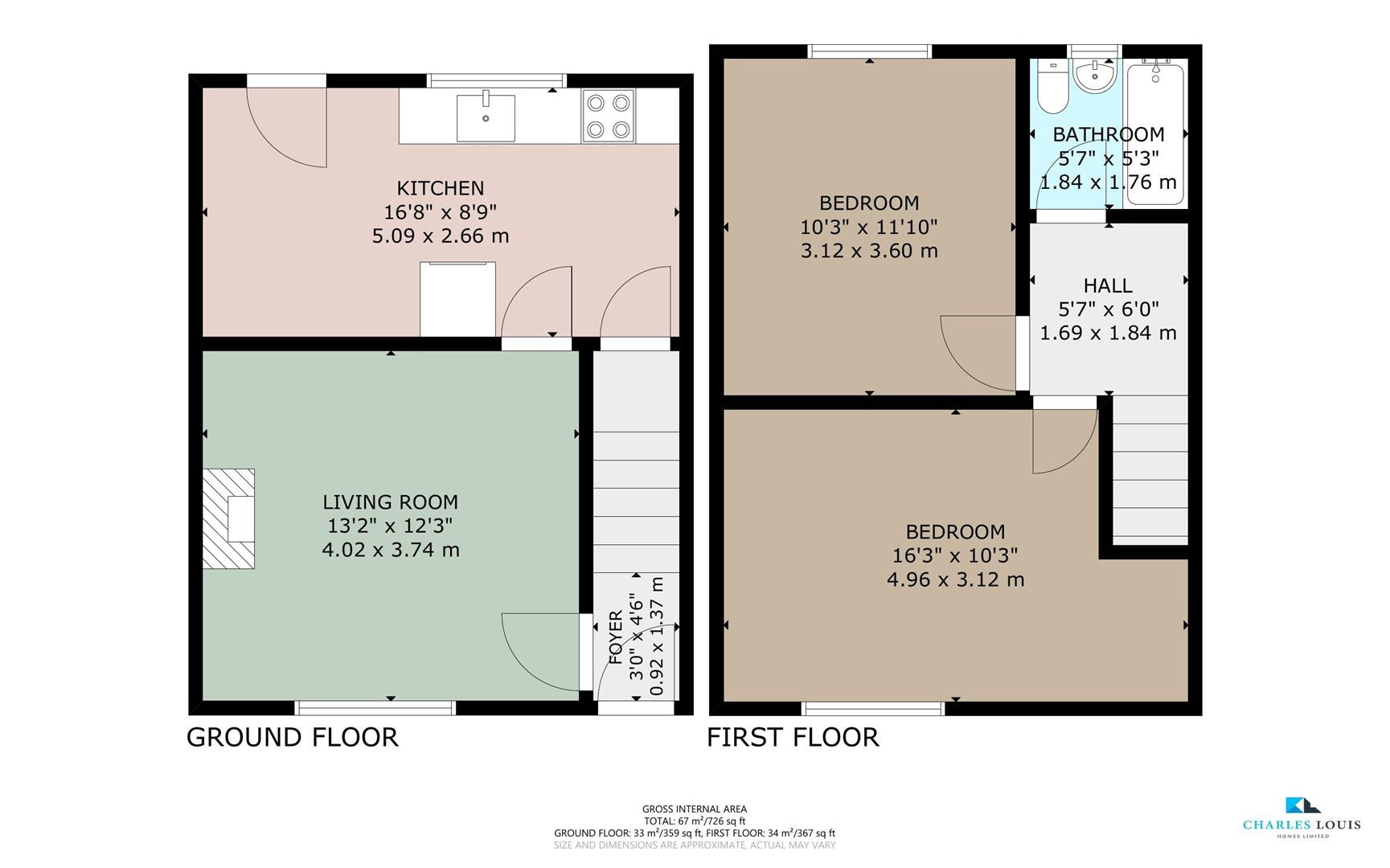 39, Hillside Road, Bury floorplan