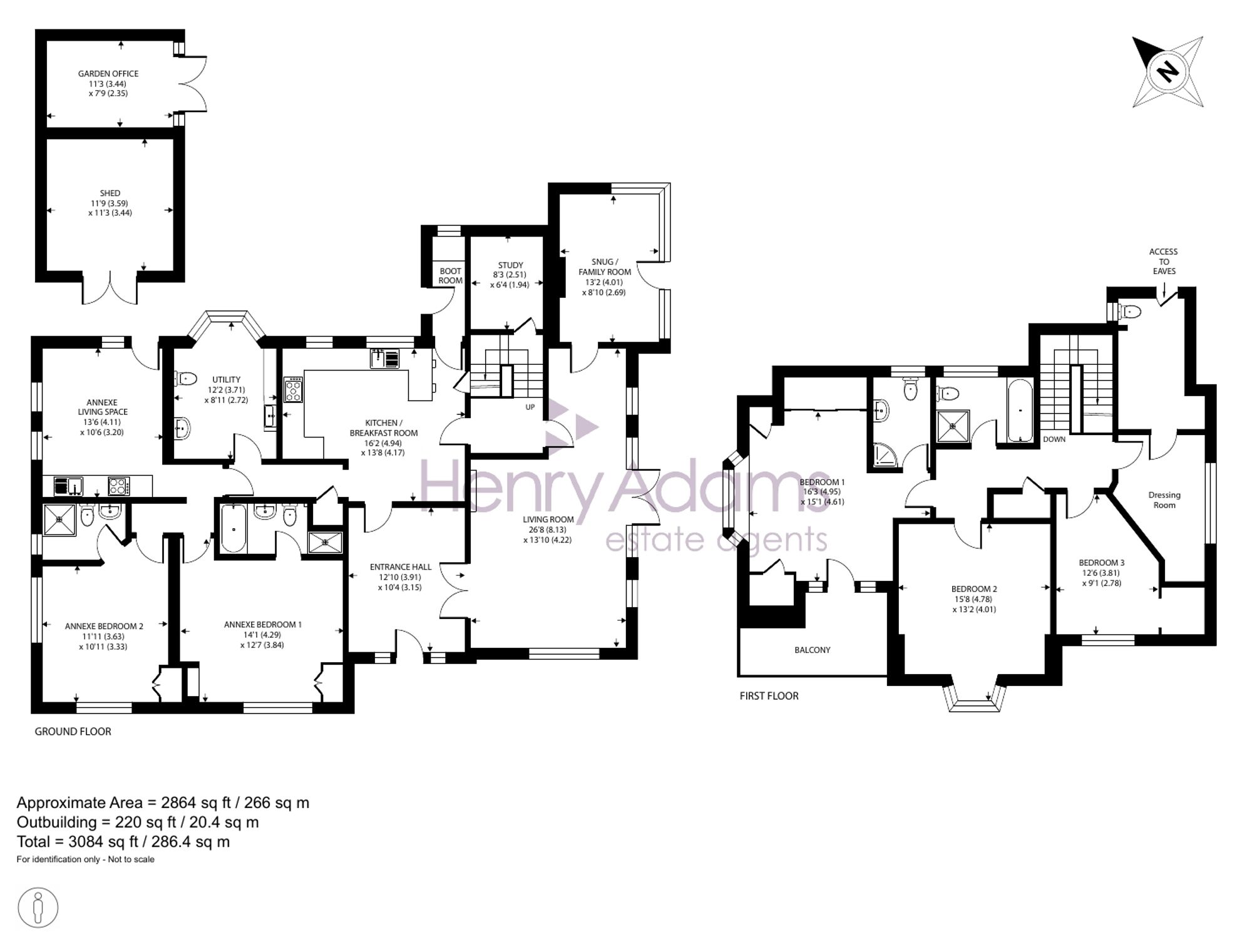 Vincent Lodge 2 Vincent Road, Chichester floorplan