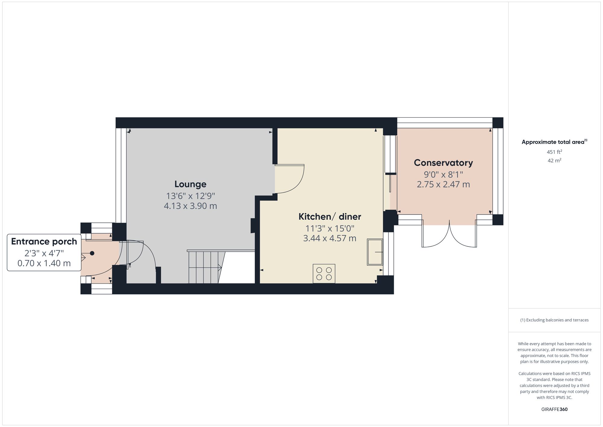 26 Merton Grove, Manchester floorplan